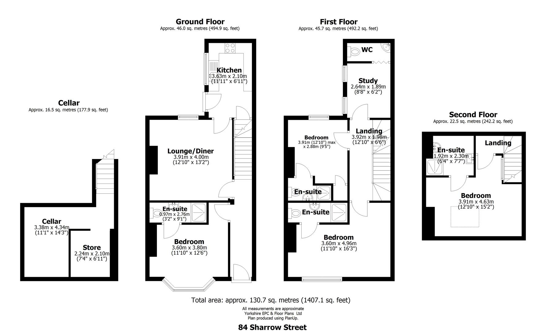Sharrow Street, Sheffield floorplan