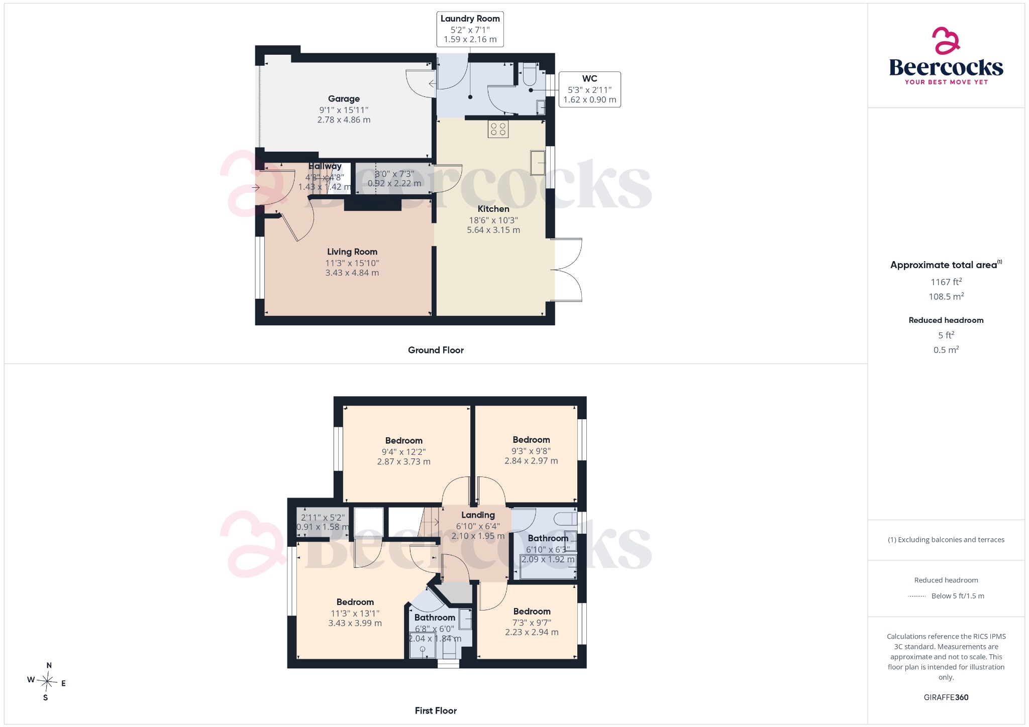 107, Grosvenor Road, Hull floorplan