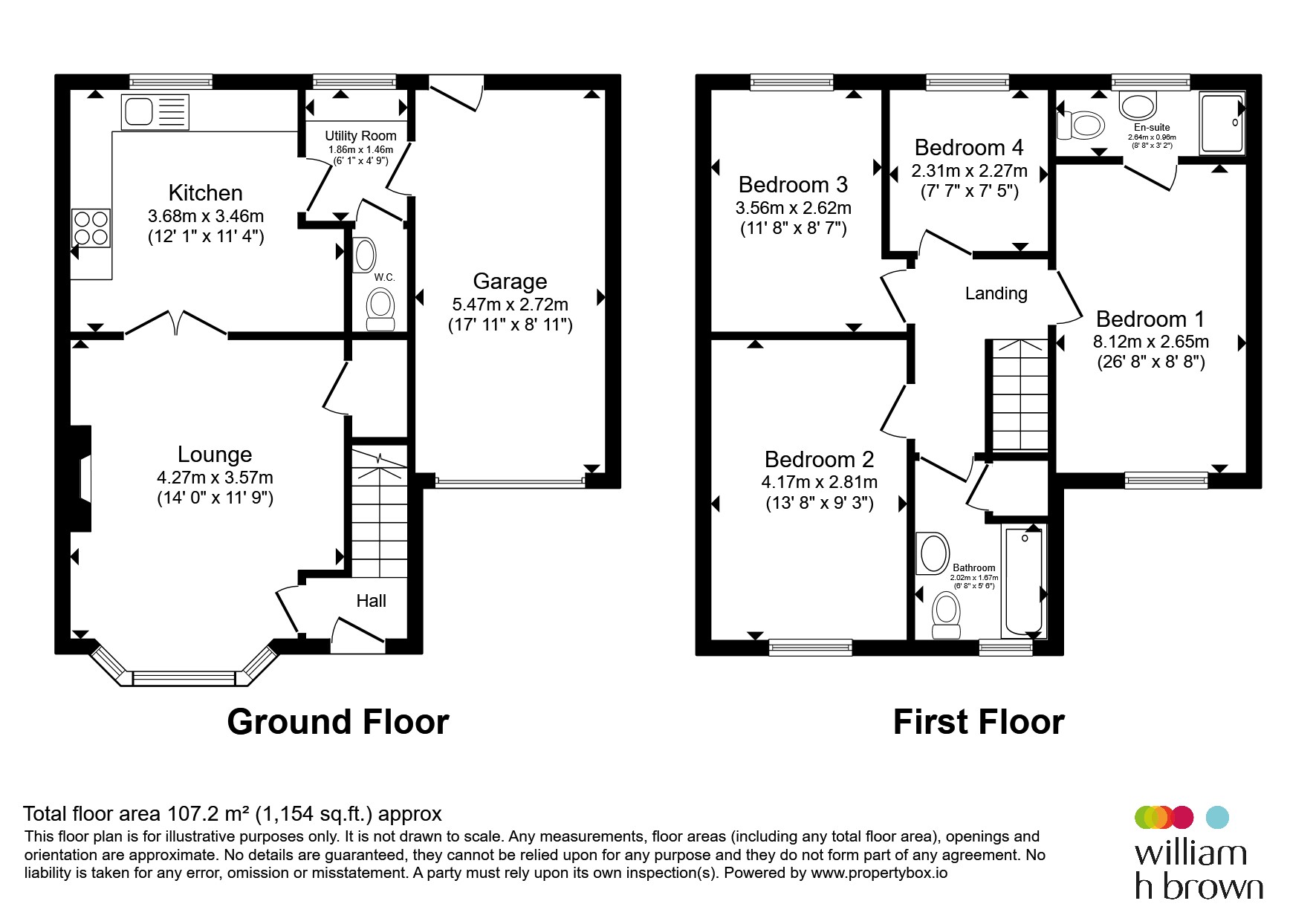 15, Heatherdale Close, Halifax floorplan