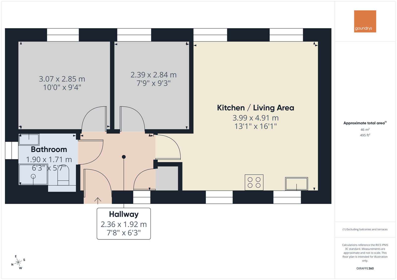 Orchards Close, Truro floorplan