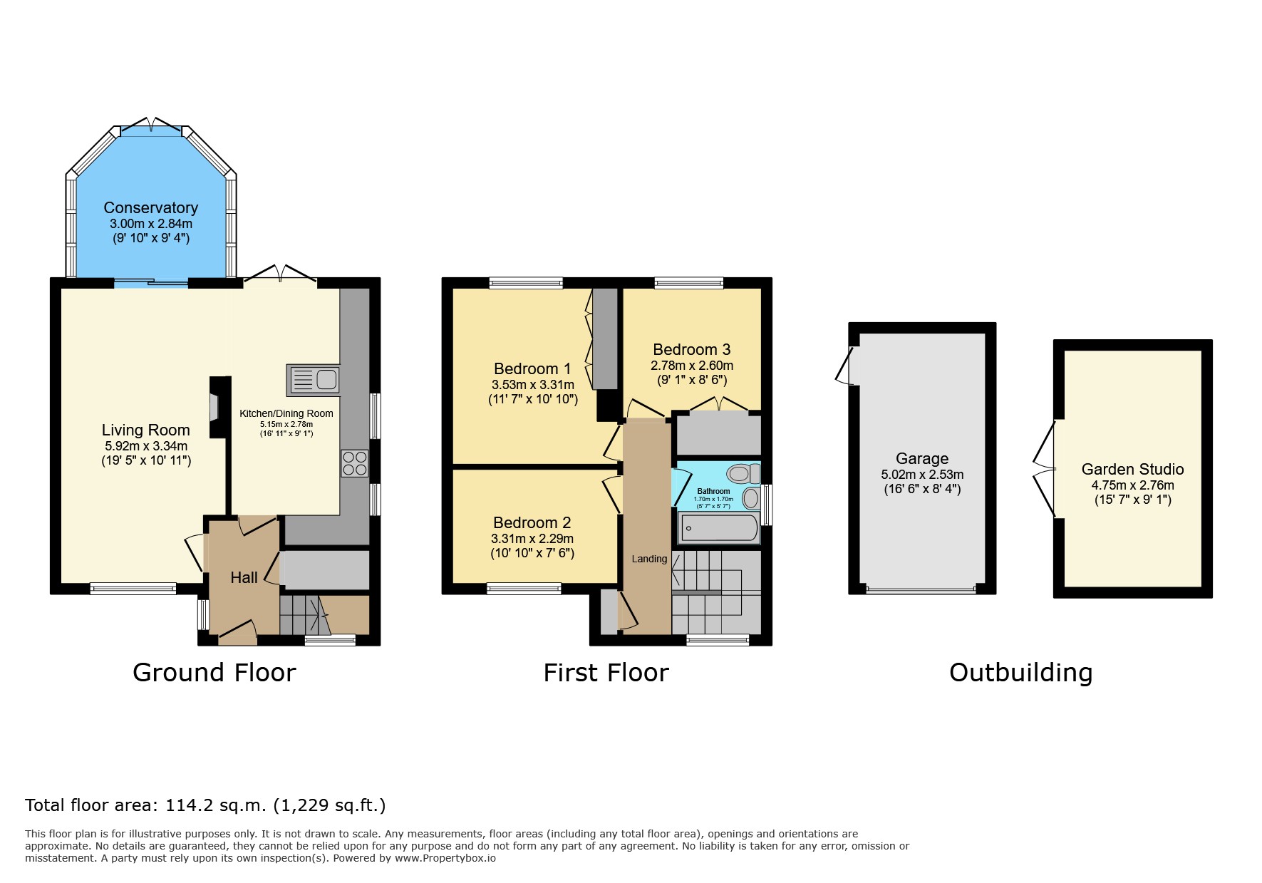 20 Manor Road, Nuneaton floorplan