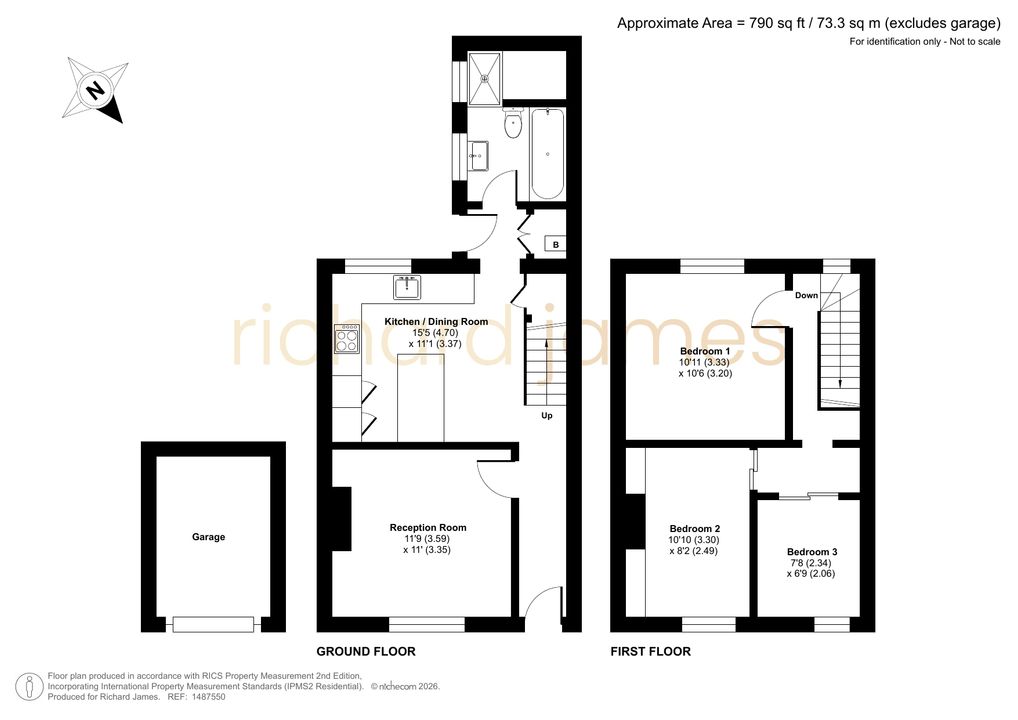 130, Ermin Street Stratton St Margaret, Stratton St Margaret floorplan