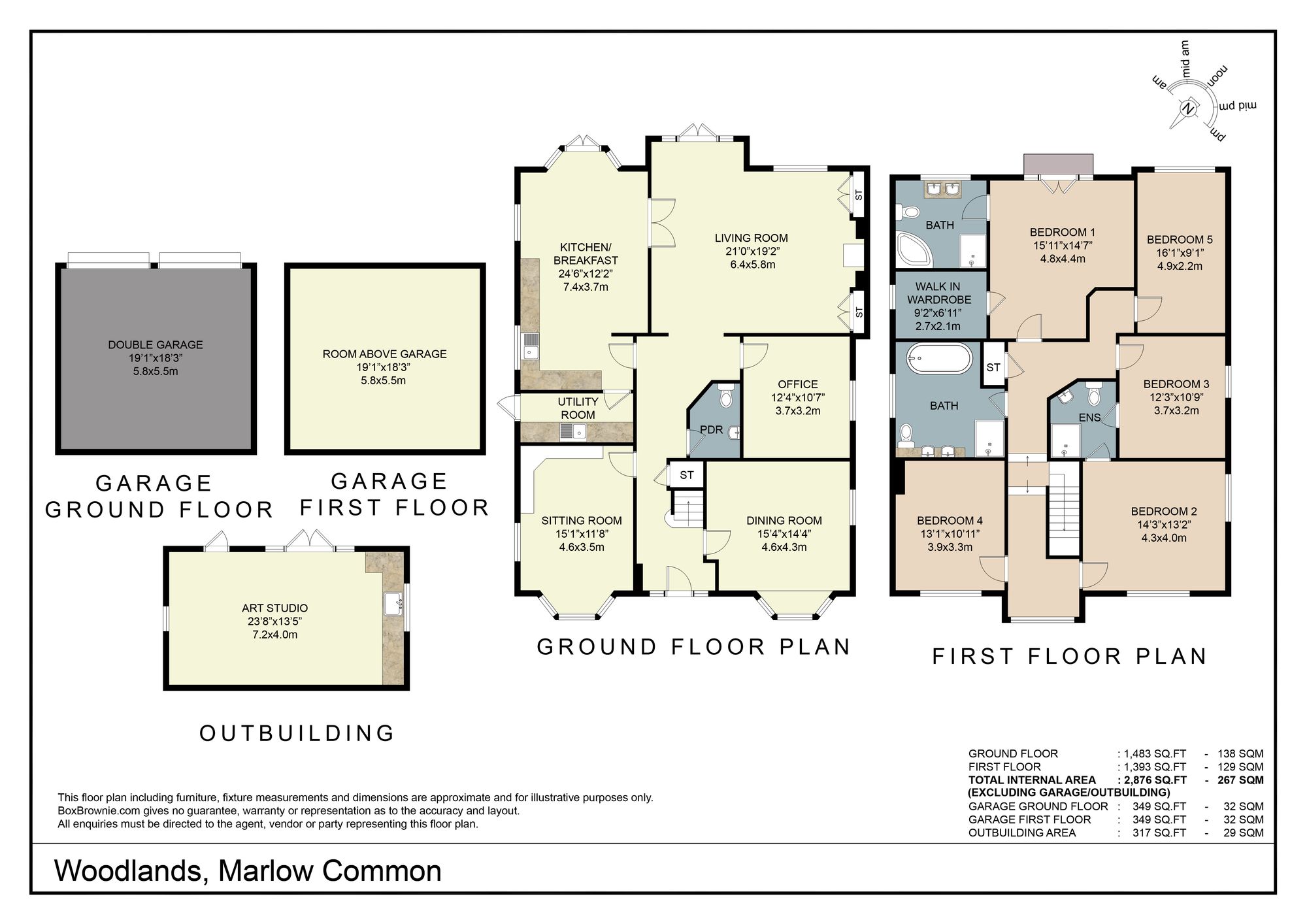 Woodlands Marlow Common, Marlow floorplan