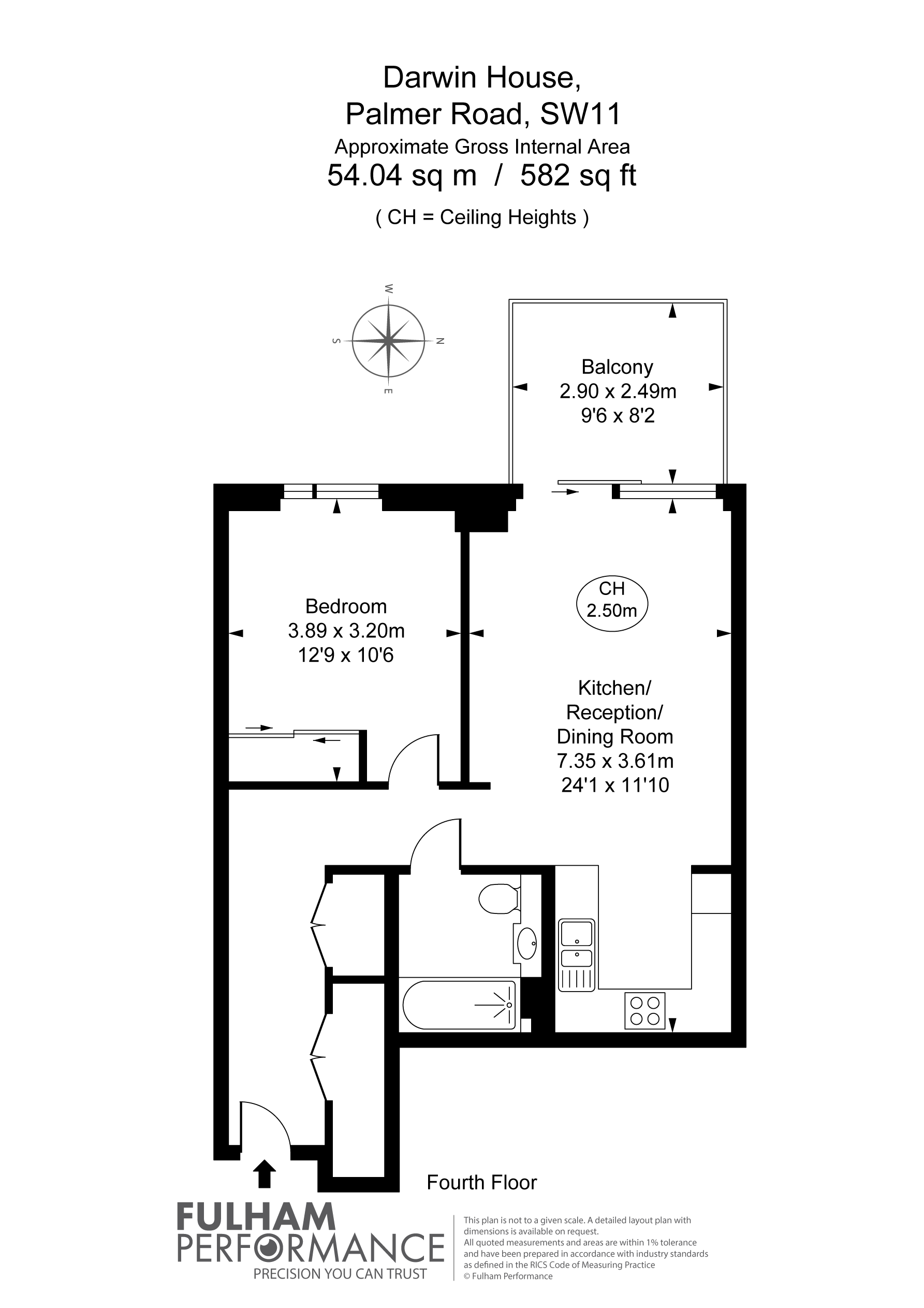Palmer Road, London floorplan