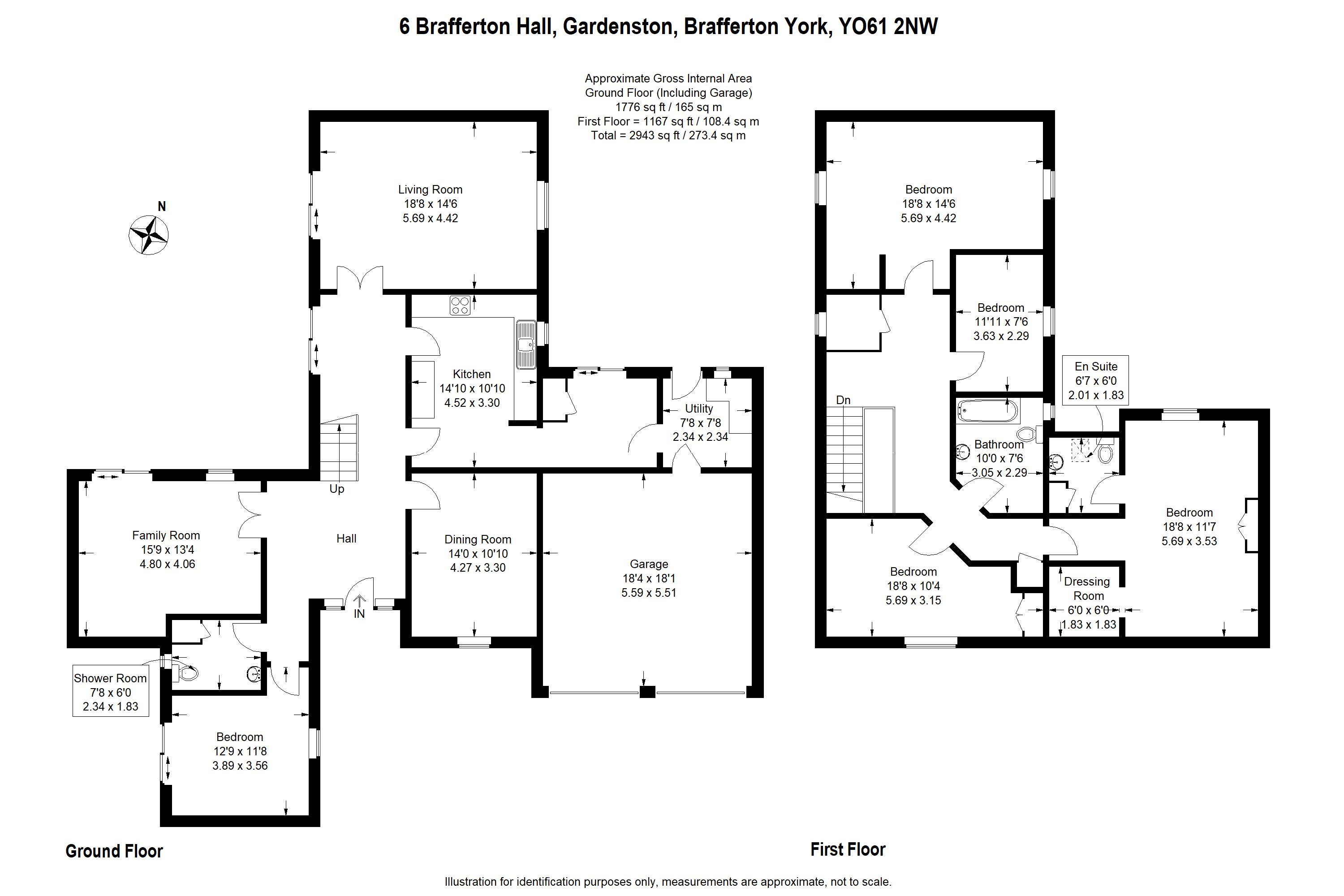 5 Bedrooms Detached house for sale in 6 Brafferton Hall Gardens, Brafferton, York, North Yorkshire YO61