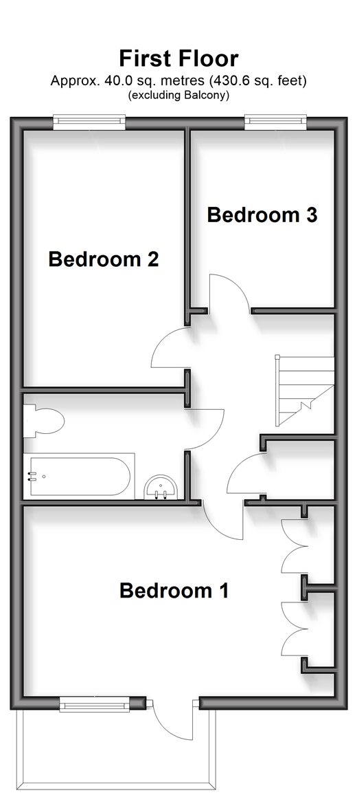 Liberator Place, Chichester floorplan