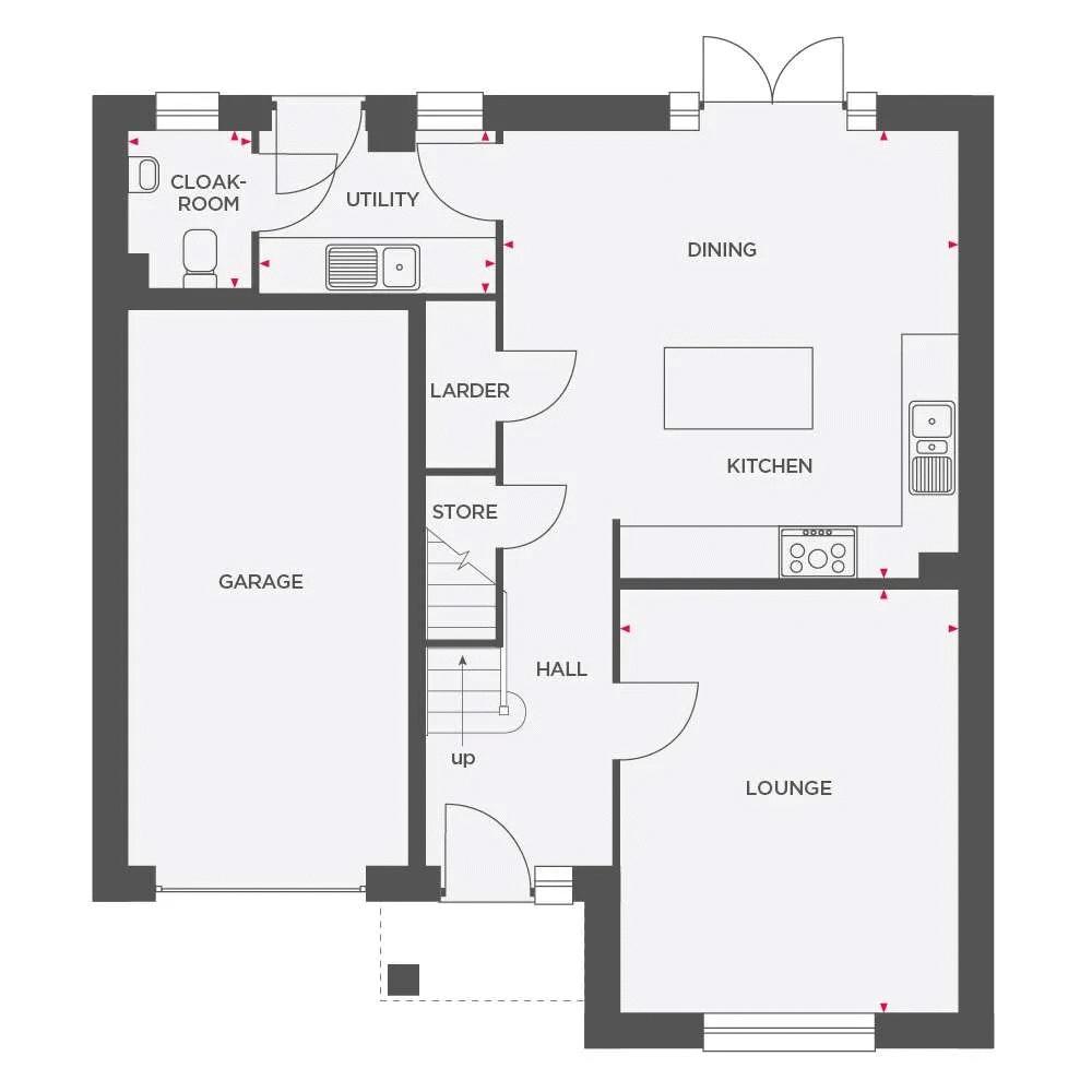 The Willow, Garstang Road, Preston floorplan