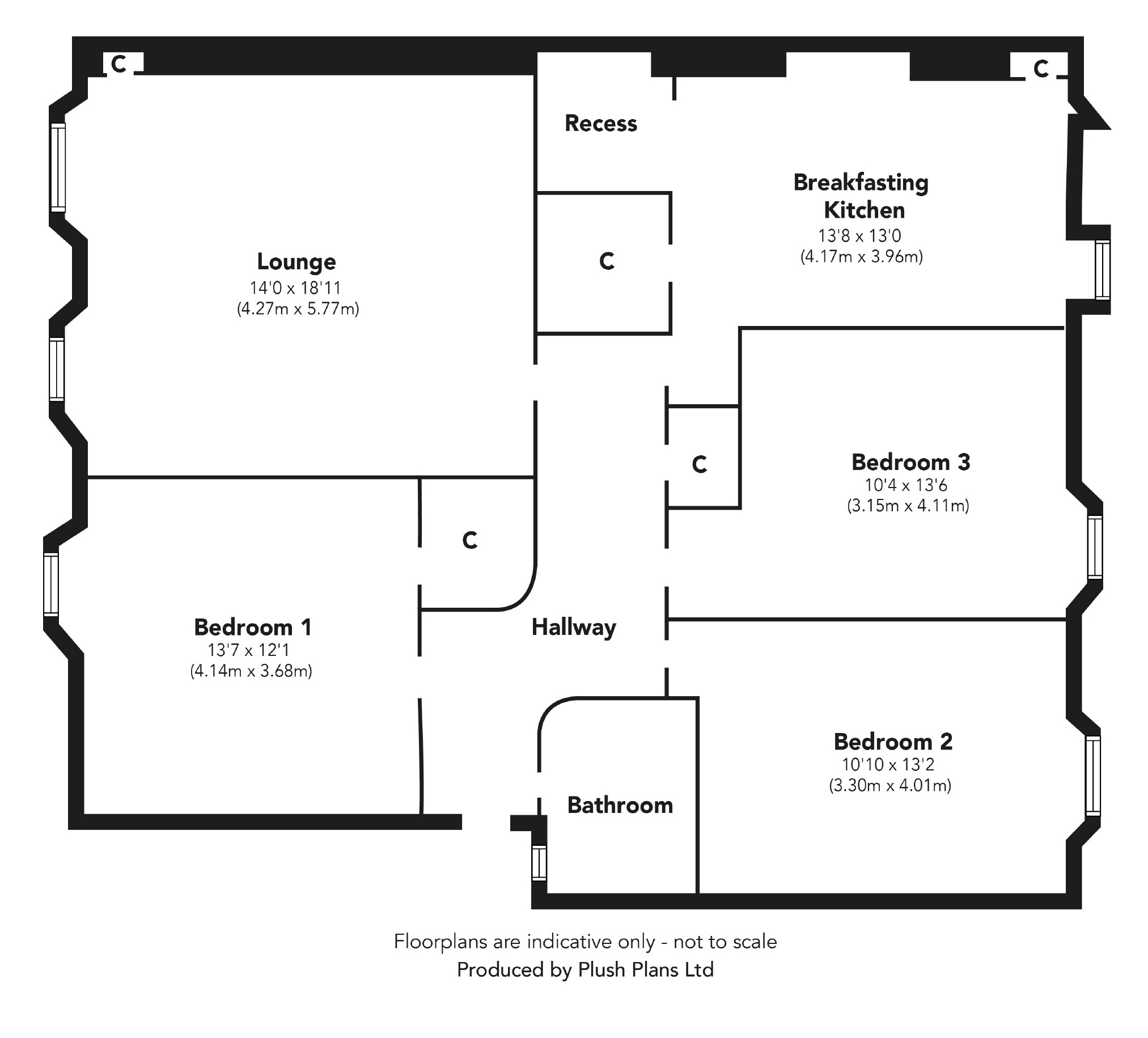 3 Bedrooms Flat for sale in Brisbane Street, Greenock PA16