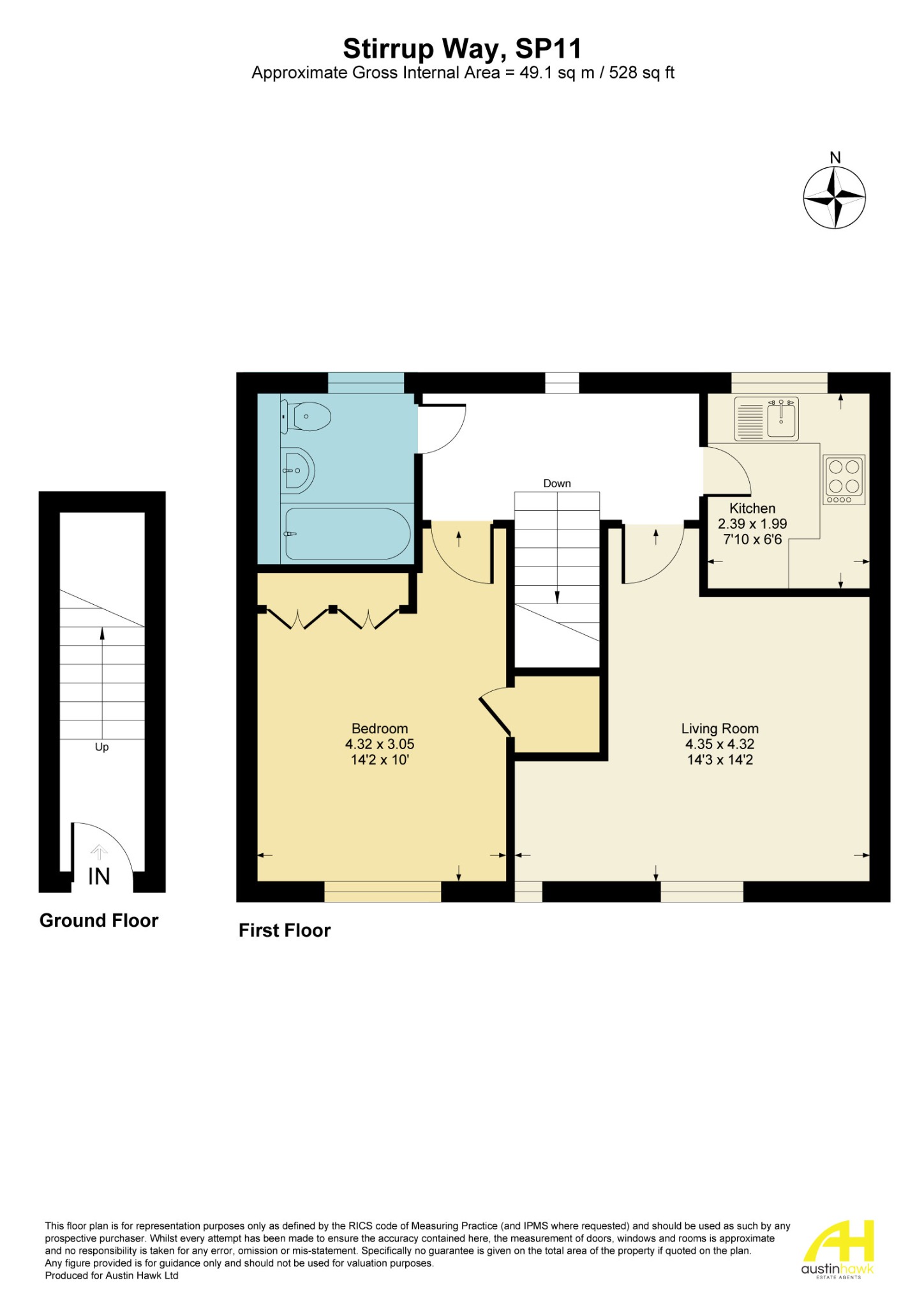 29 Stirrup Way, Andover floorplan