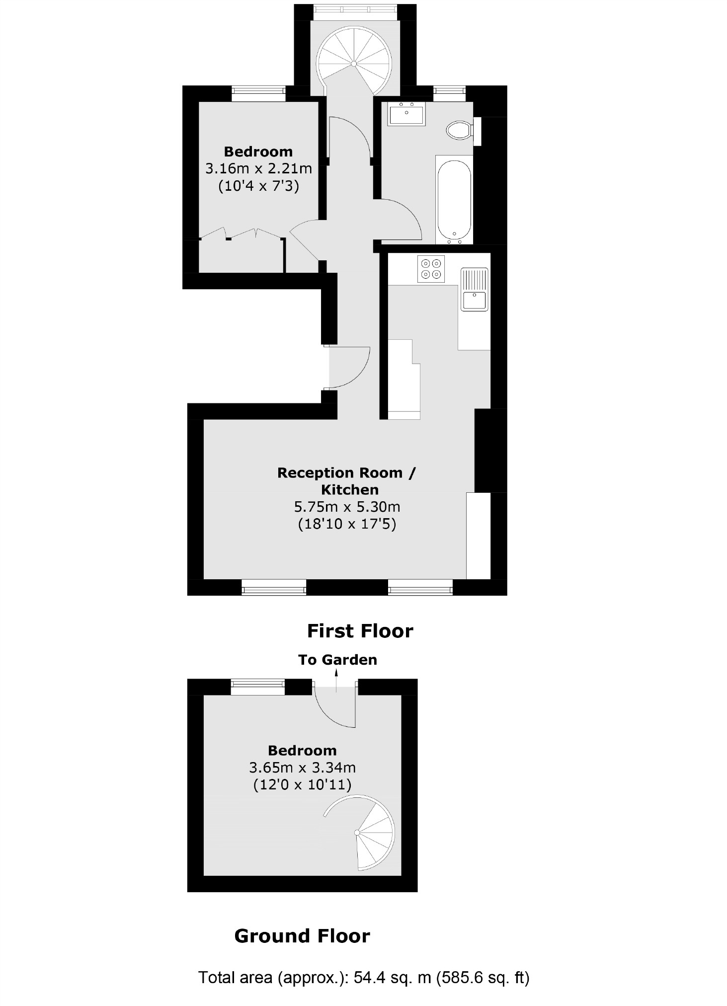 22a, Lavender Hill, London floorplan