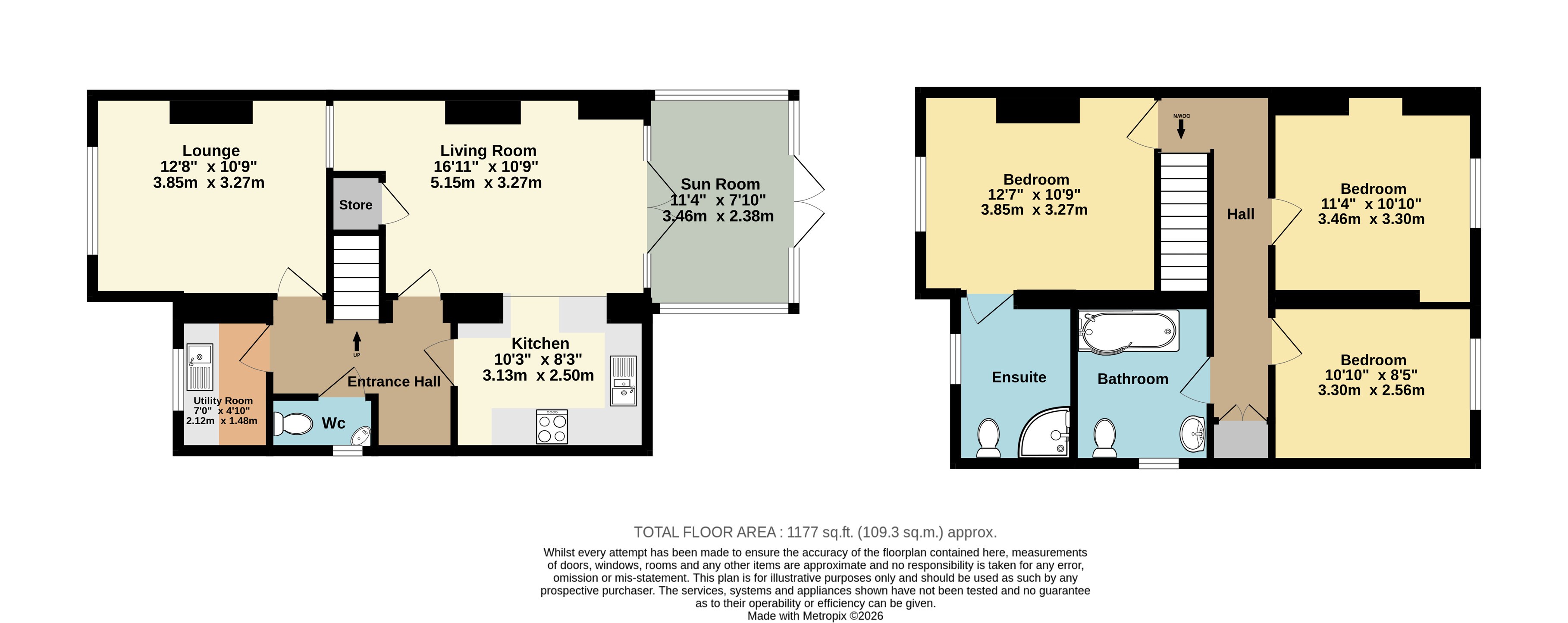 69, St. Swithins Road, Kent floorplan