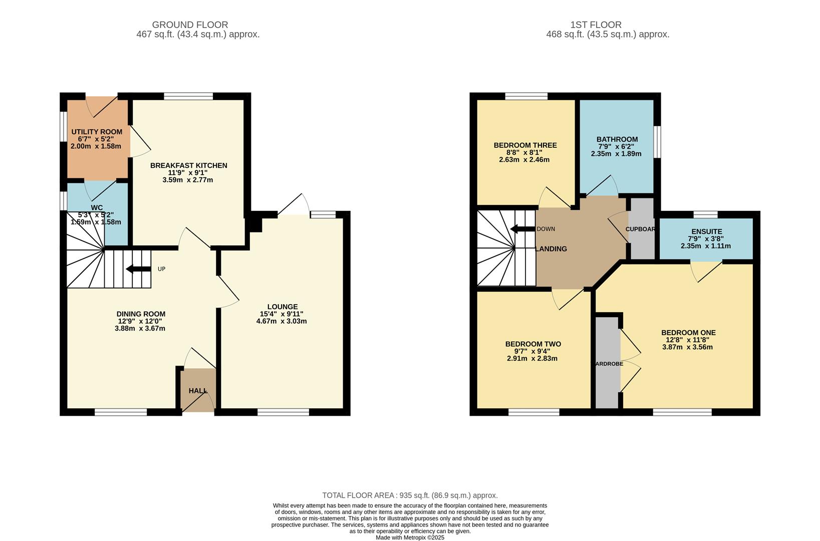 Garood Close, Newark floorplan