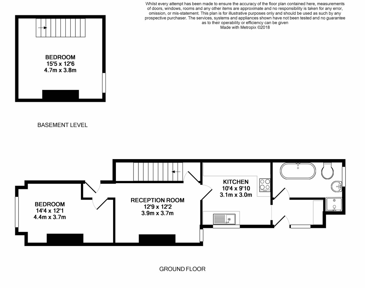 2 Bedrooms Flat to rent in Denzil Road, Guildford GU2