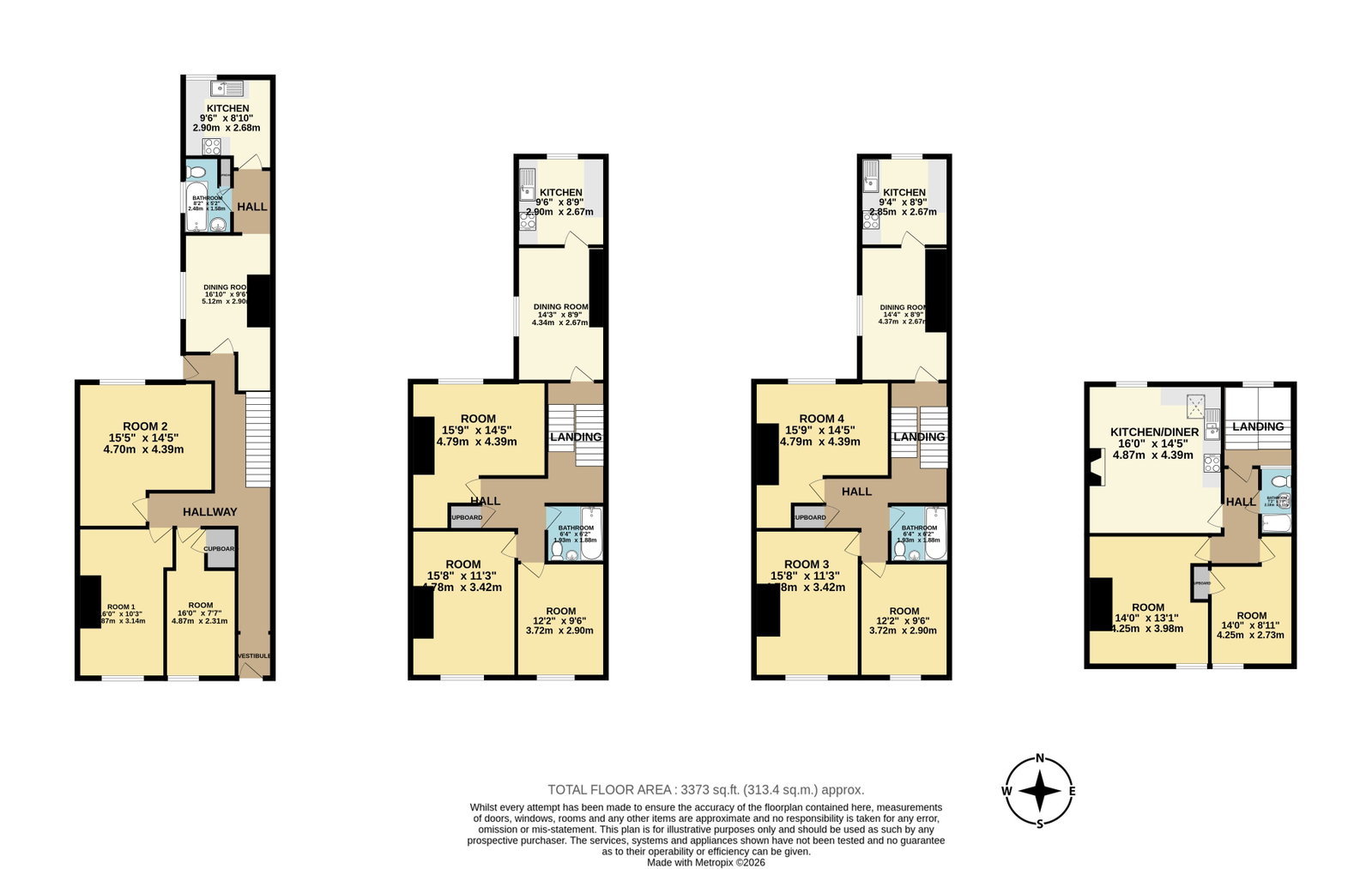 10, North Road East, Plymouth floorplan