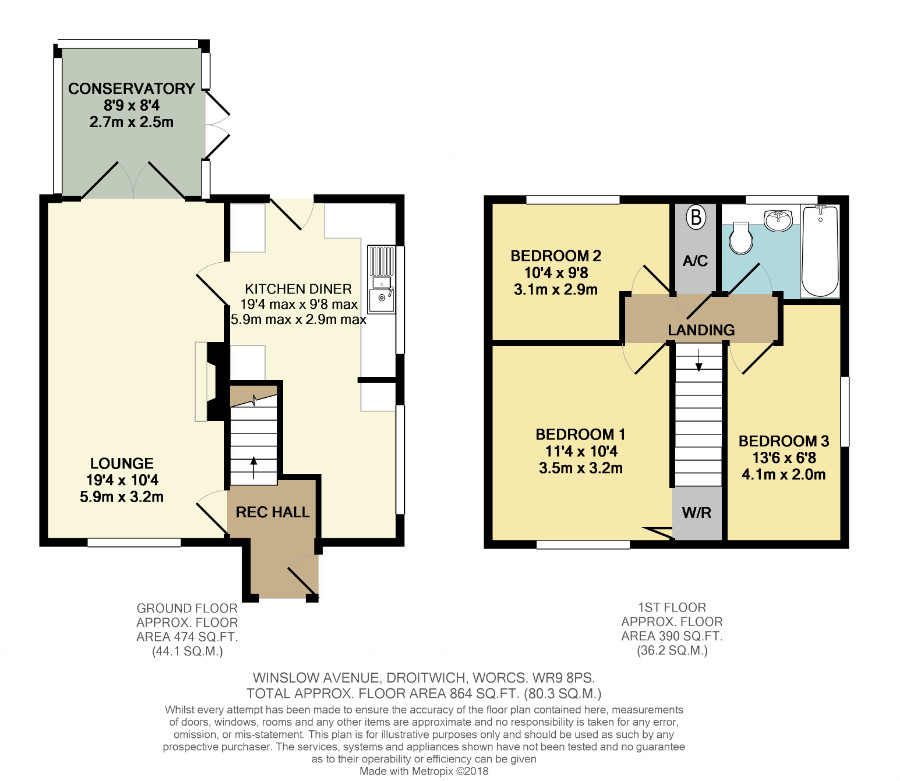 3 Bedrooms Semi-detached house for sale in Winslow Avenue, Droitwich WR9