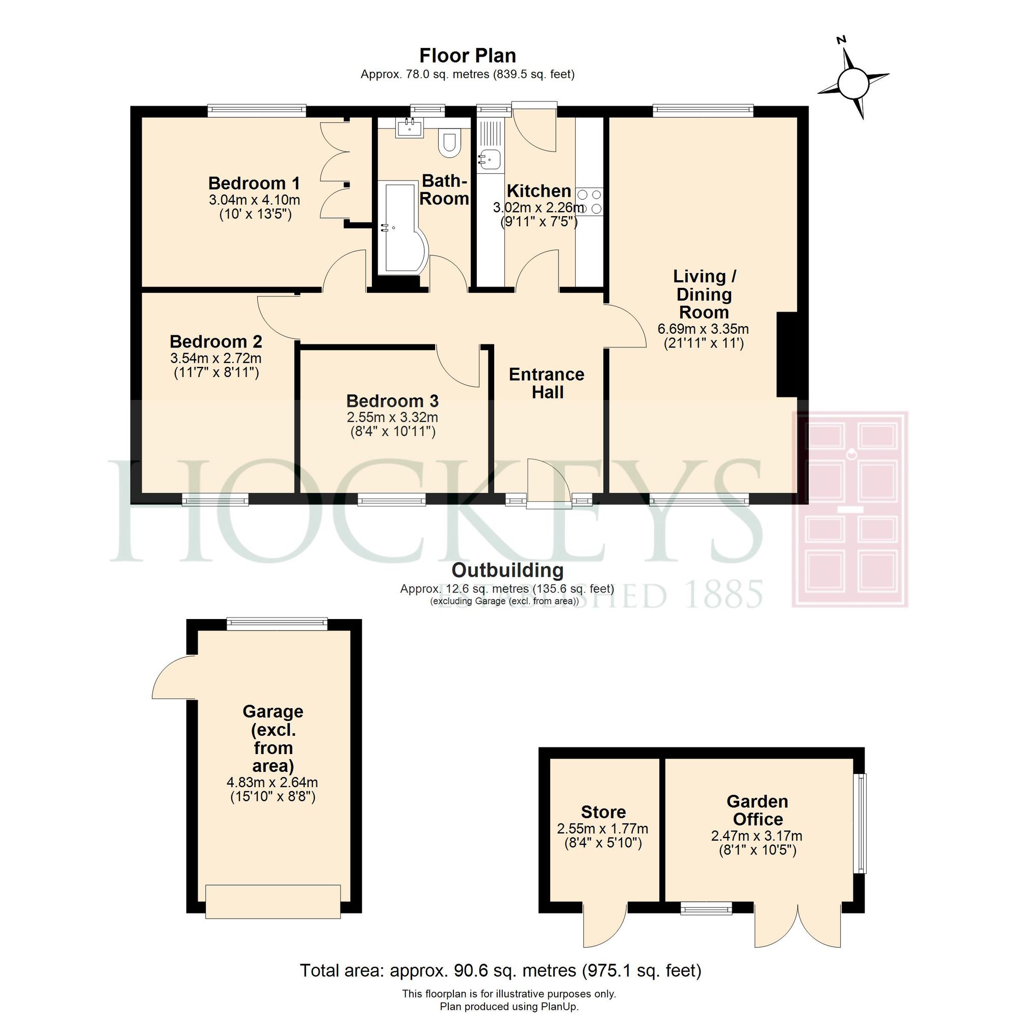 3 Cherry Bounds Road, Cambridge floorplan