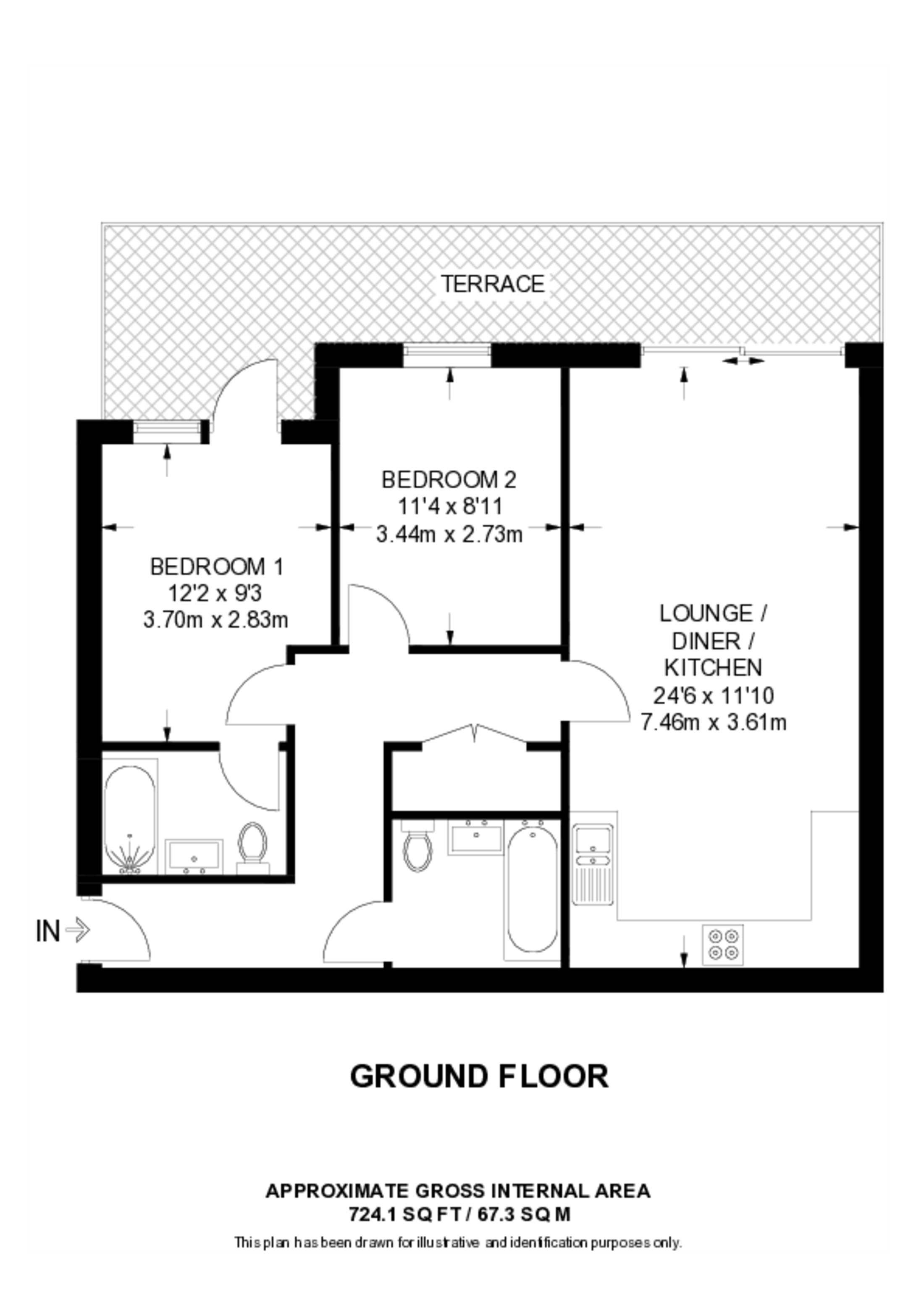 The Embankment, Hemel Hempstead floorplan