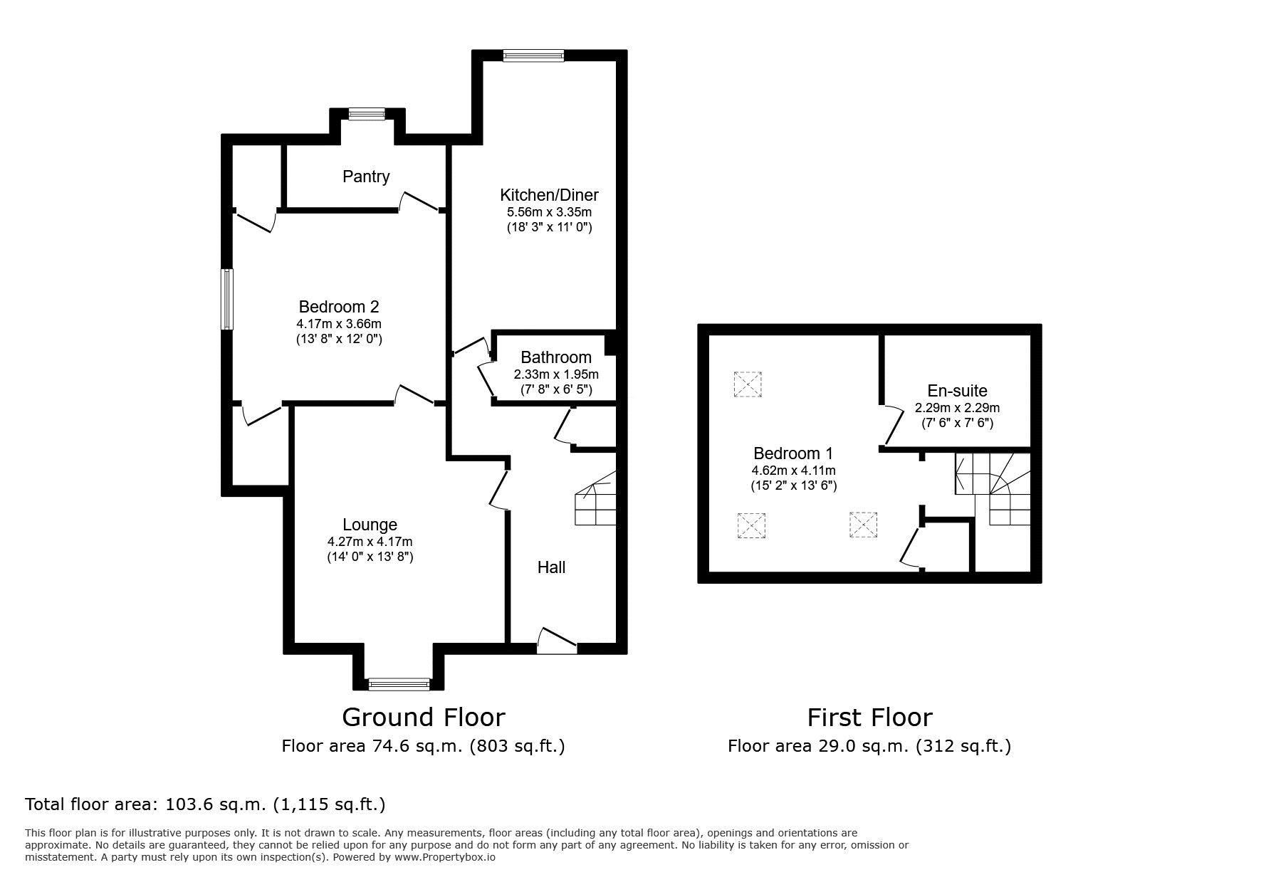 12, Admiral Collingwood Court, Morpeth floorplan