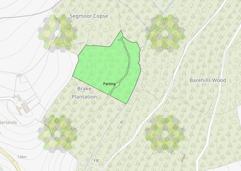 Heathcote Wood, Road From Quoit-At-Cross To Hatherland Cross, Tiverton floorplan