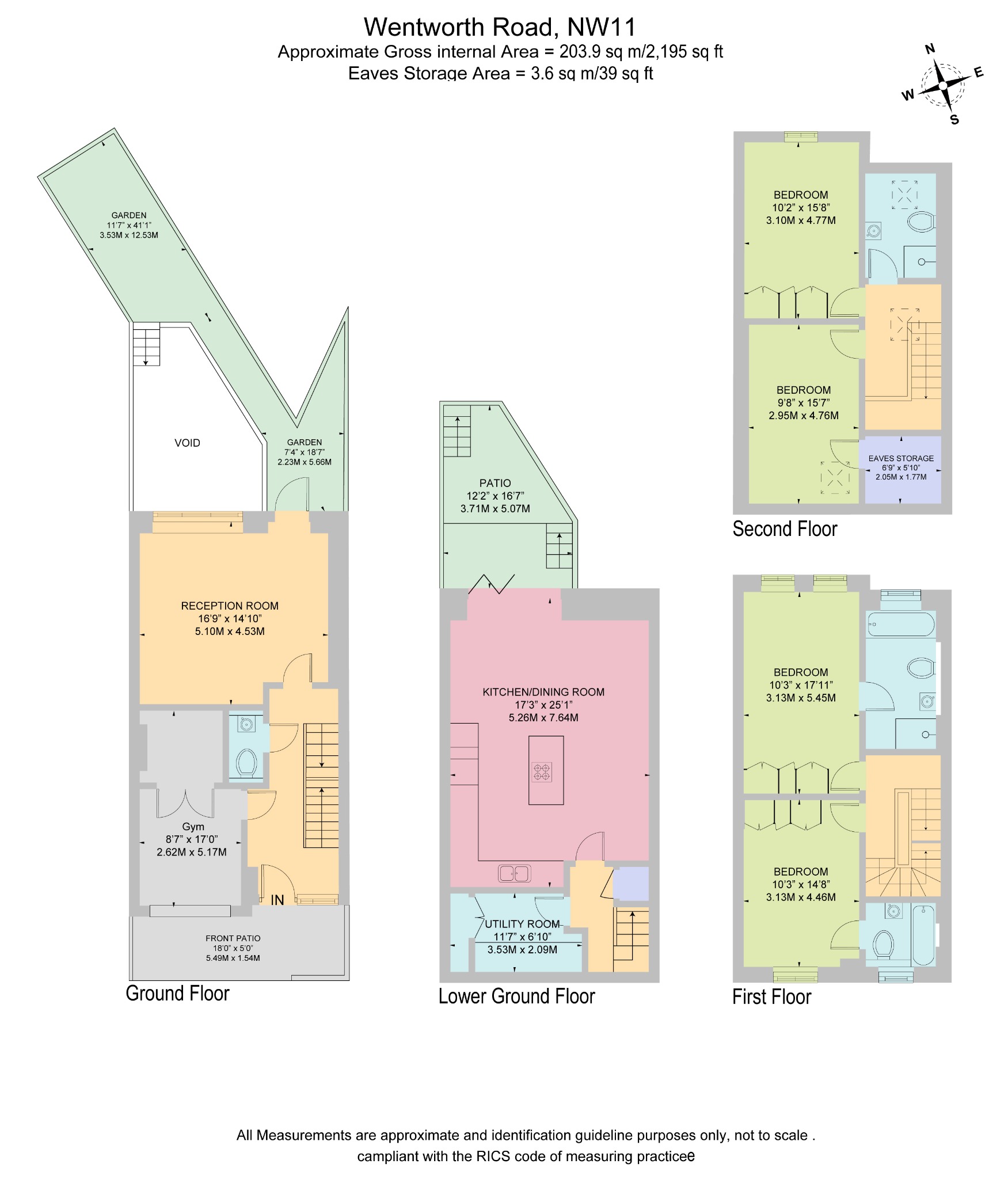 12 Wentworth Road, London, Greater London floorplan