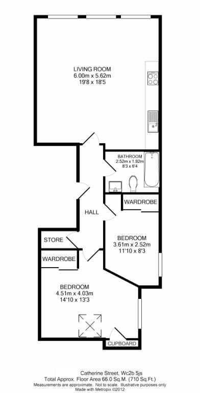 2 Bedrooms Flat to rent in Catherine Street, Covent Garden WC2B