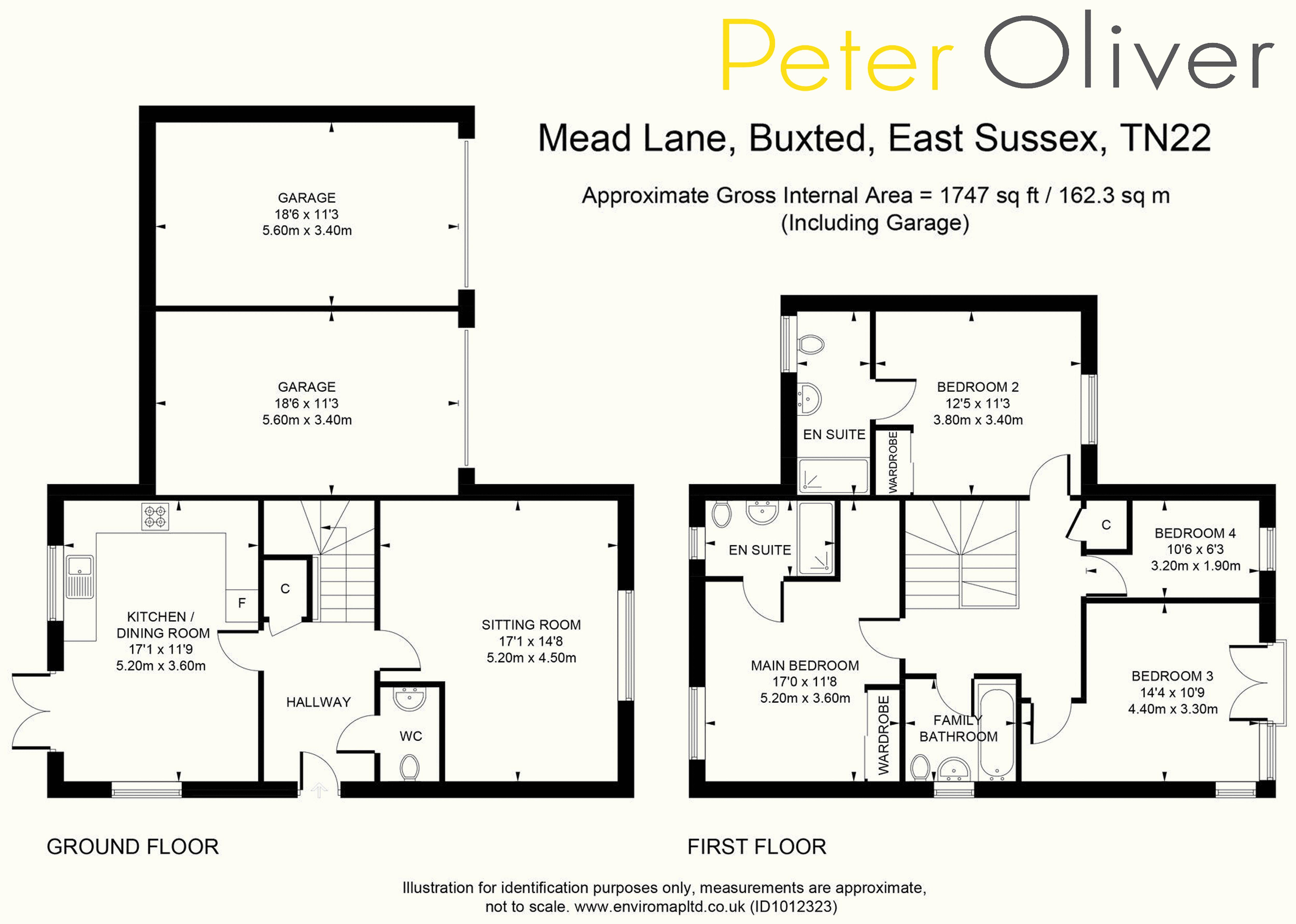 Mead Lane, Buxted floorplan