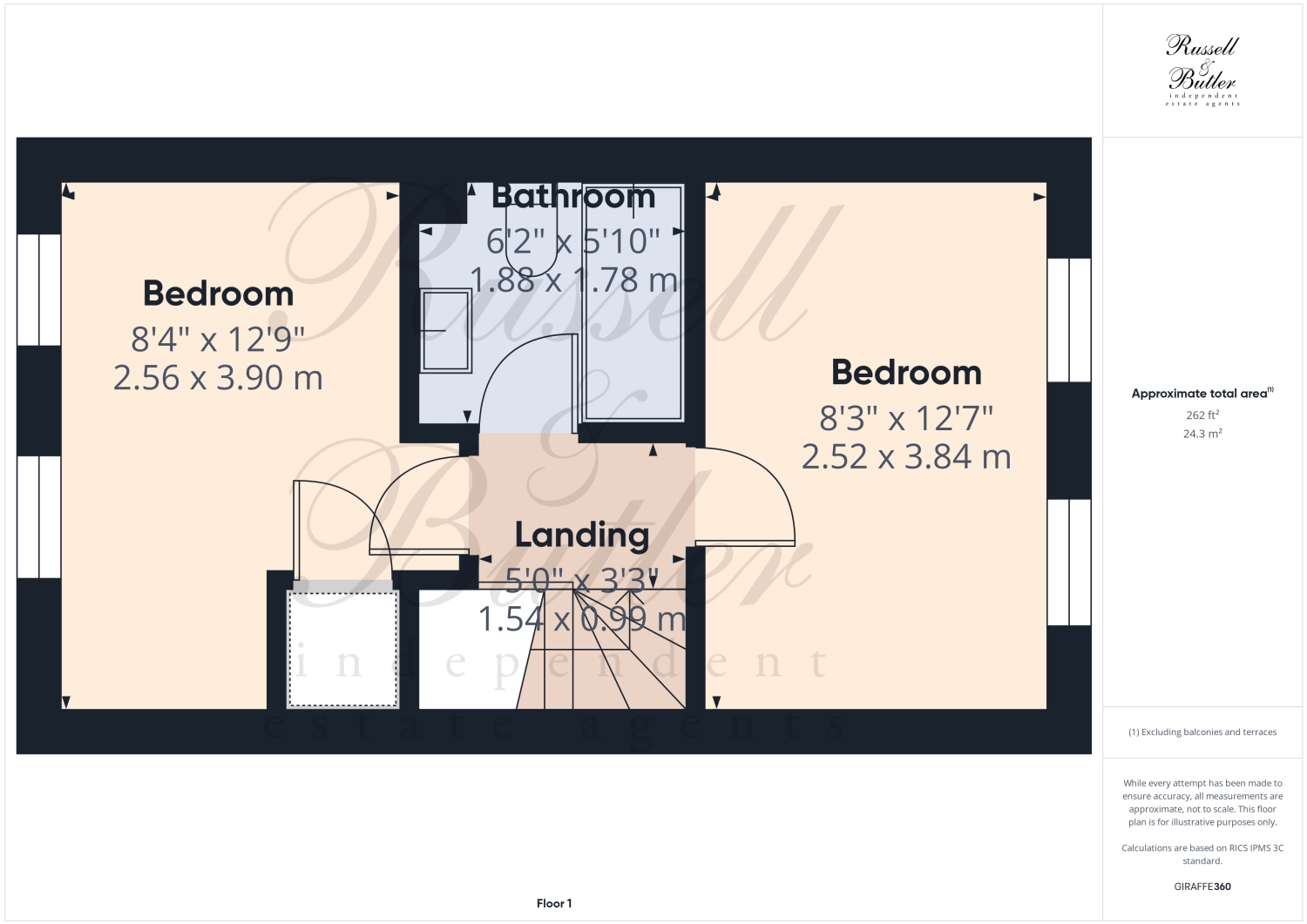 8, Botolph Mews, Buckingham floorplan