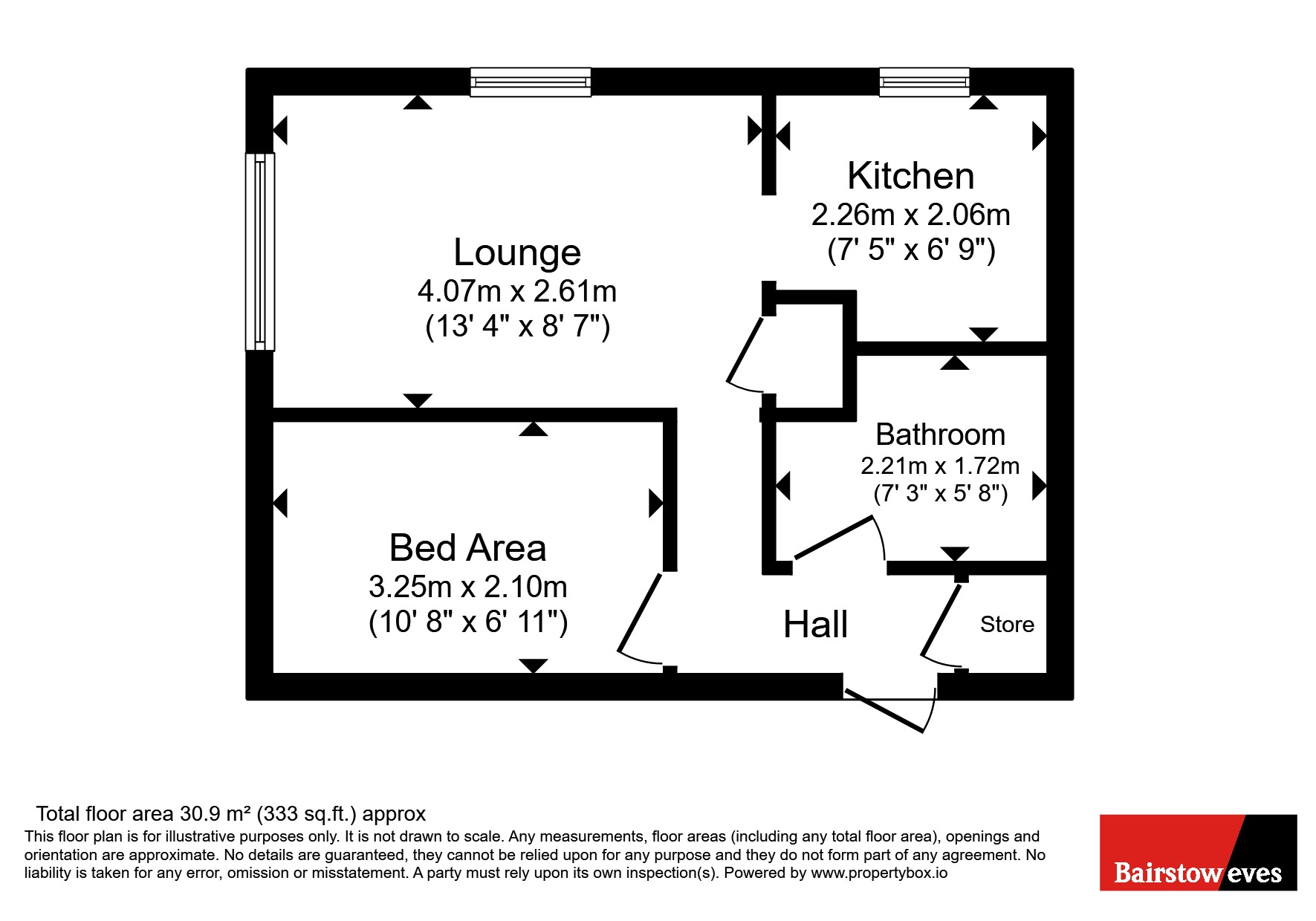 76B,, Dudley Close, Grays floorplan
