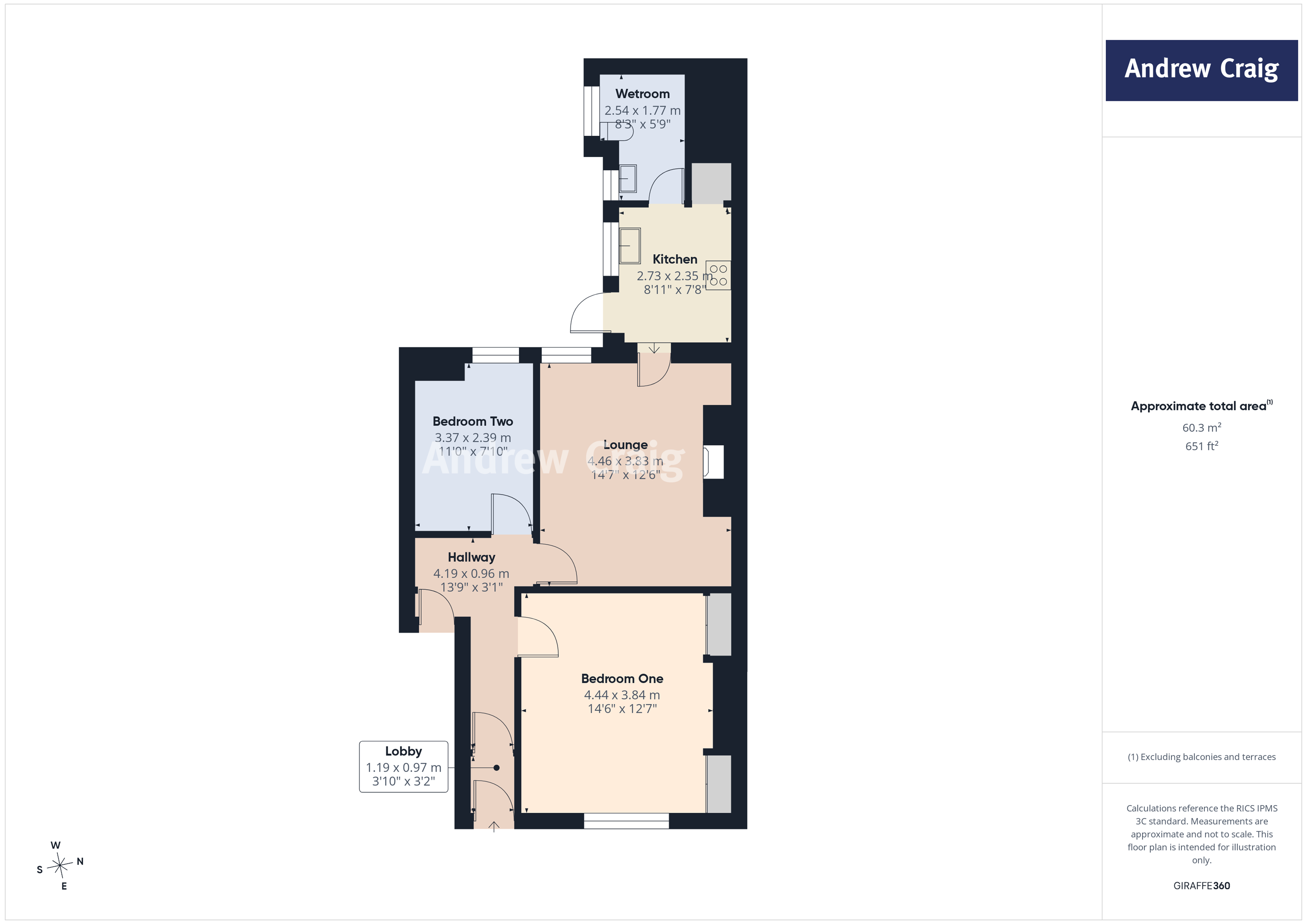 74 Eglesfield Road, South Shields floorplan