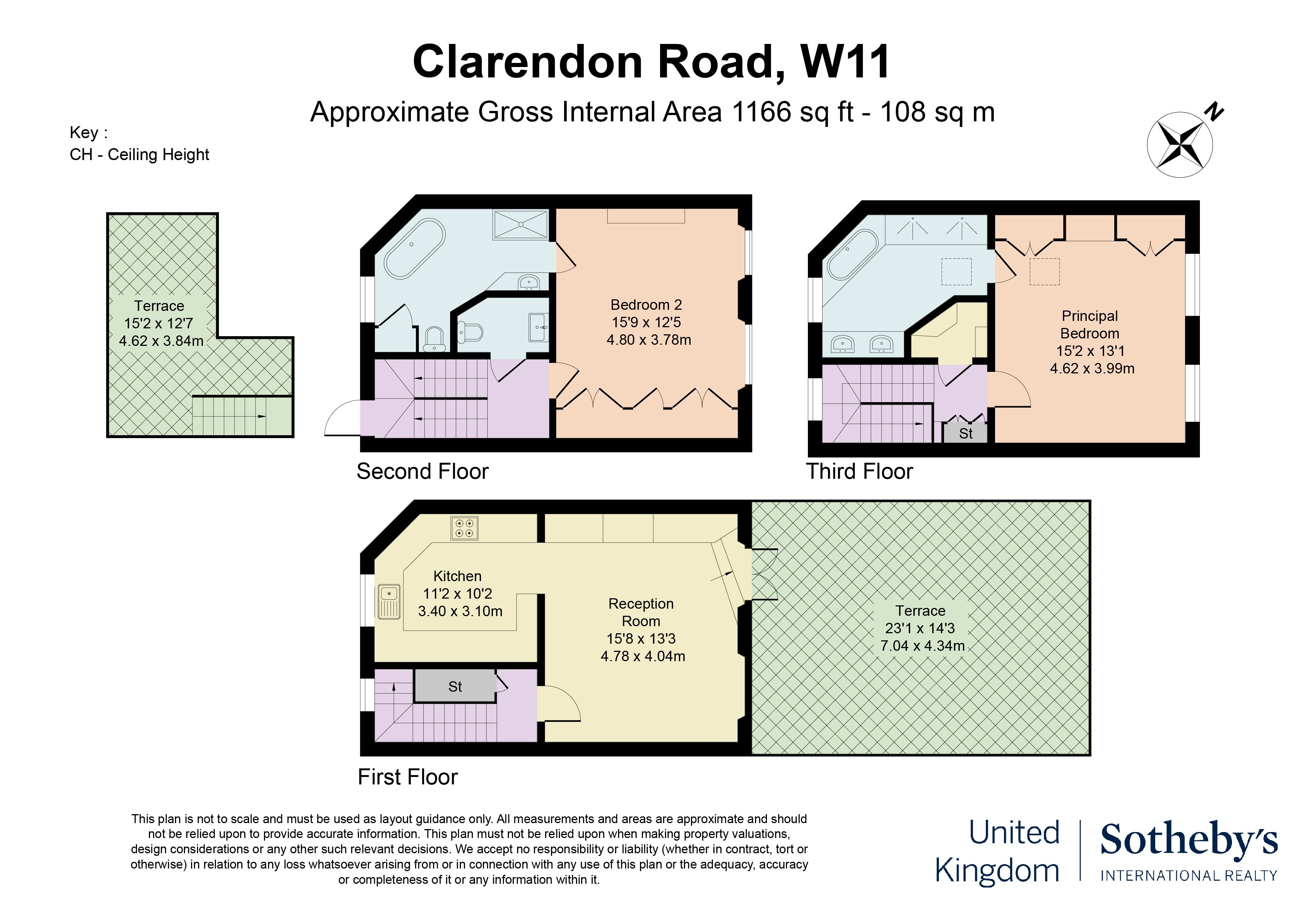 Clarendon, Clarendon Road, Notting Hill floorplan
