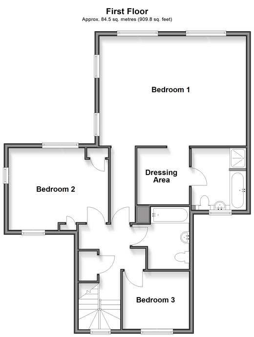 Gundreda Road, Lewes floorplan