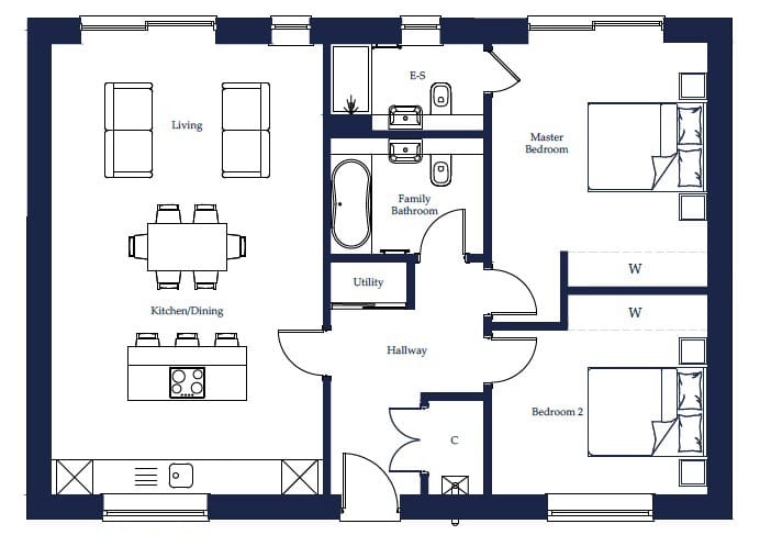 Gardeners Cottage, Dunmow Road, Bishop's Stortford floorplan