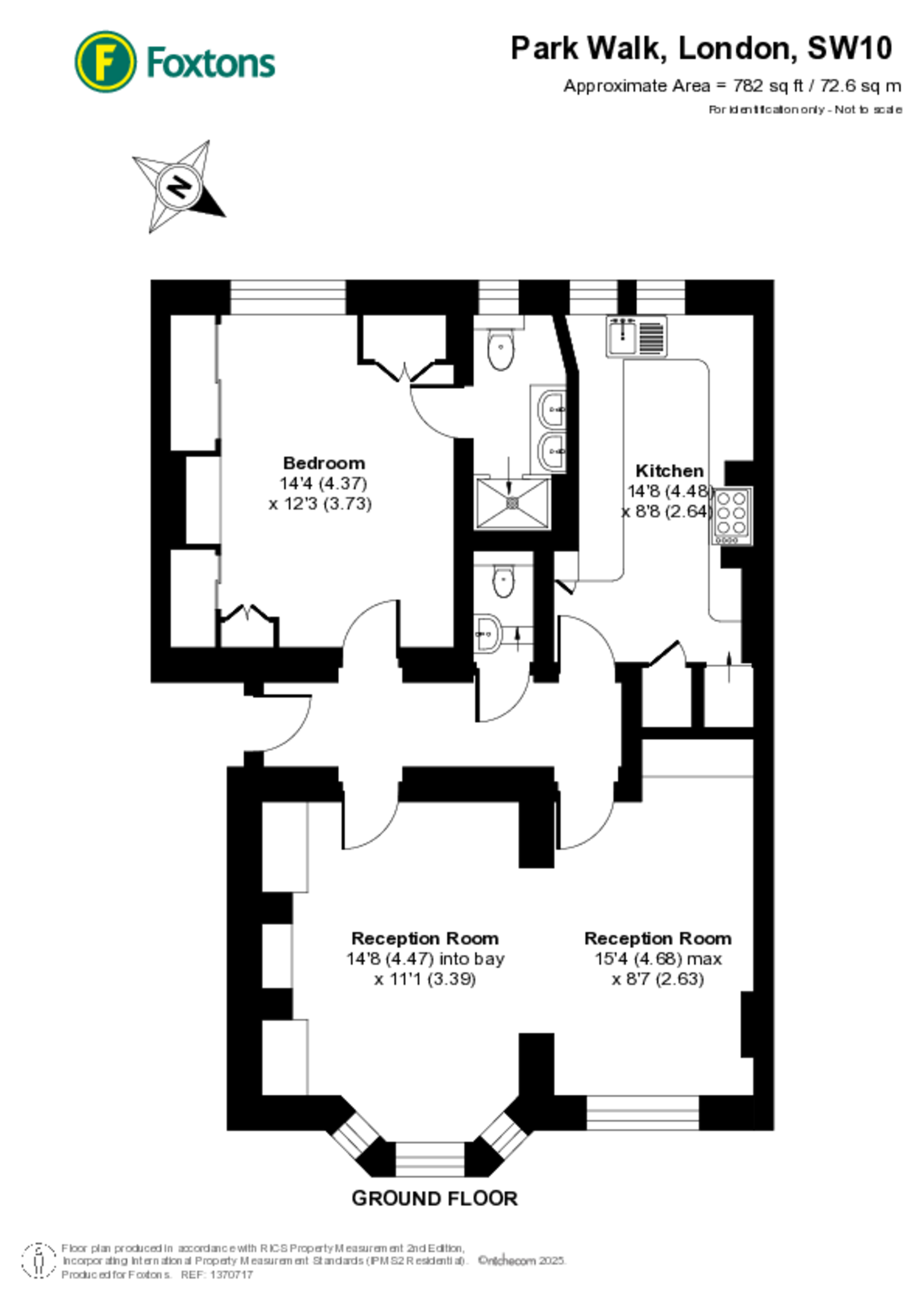 Elm Park Mansions, Chelsea floorplan