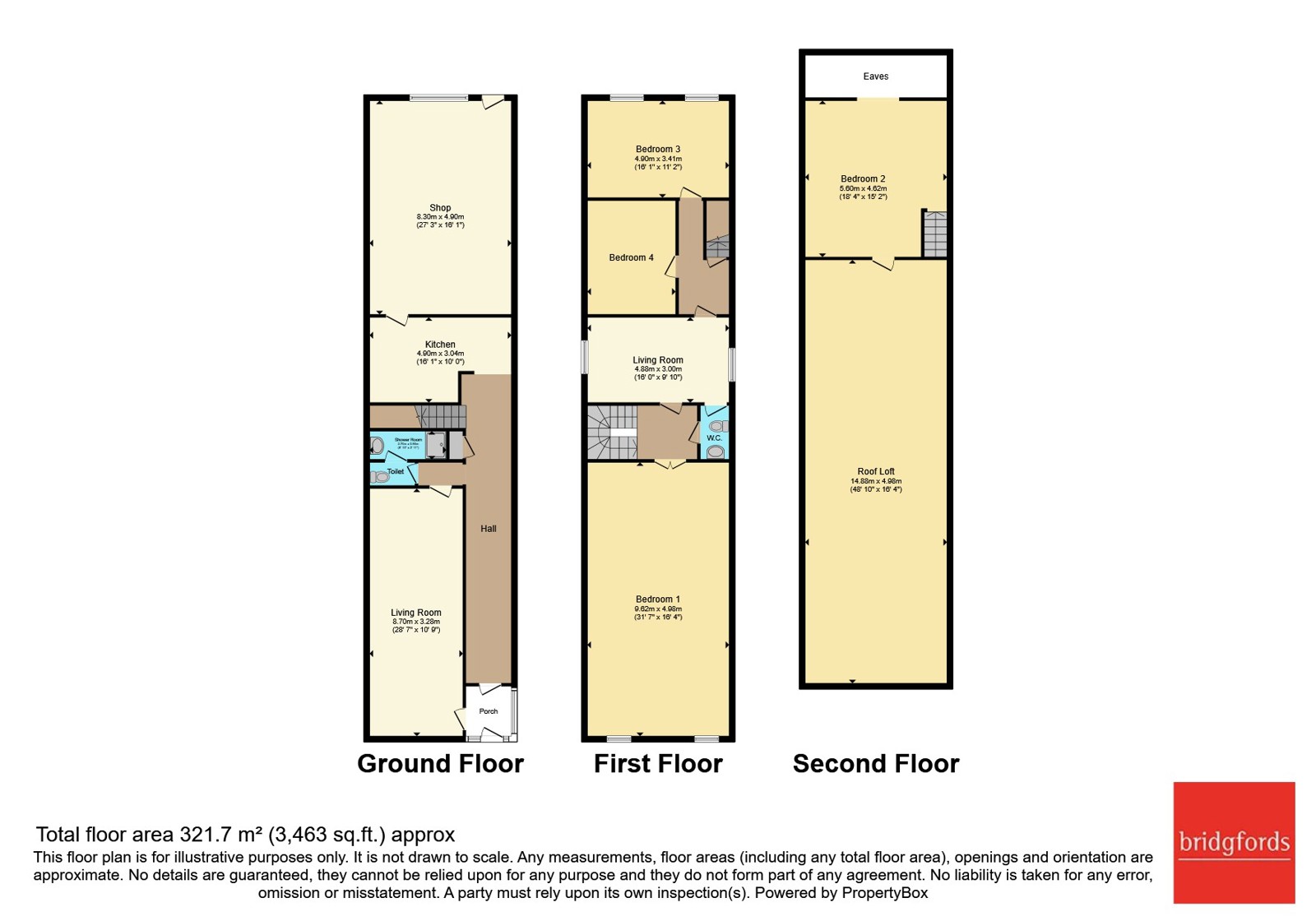 Rear Of 18,, Norton Road, Cleveland floorplan