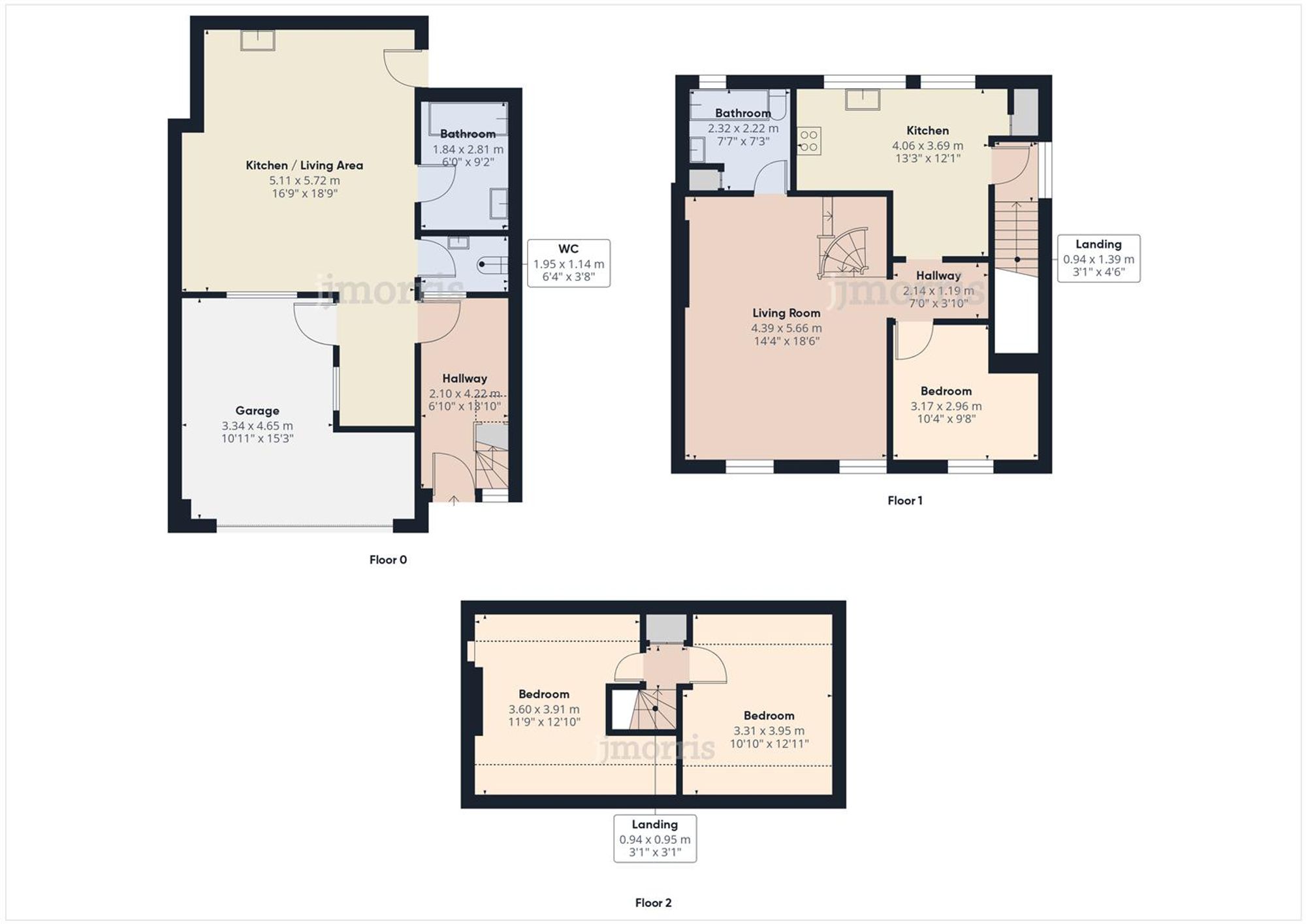 Penmorfa West Street, Newport floorplan