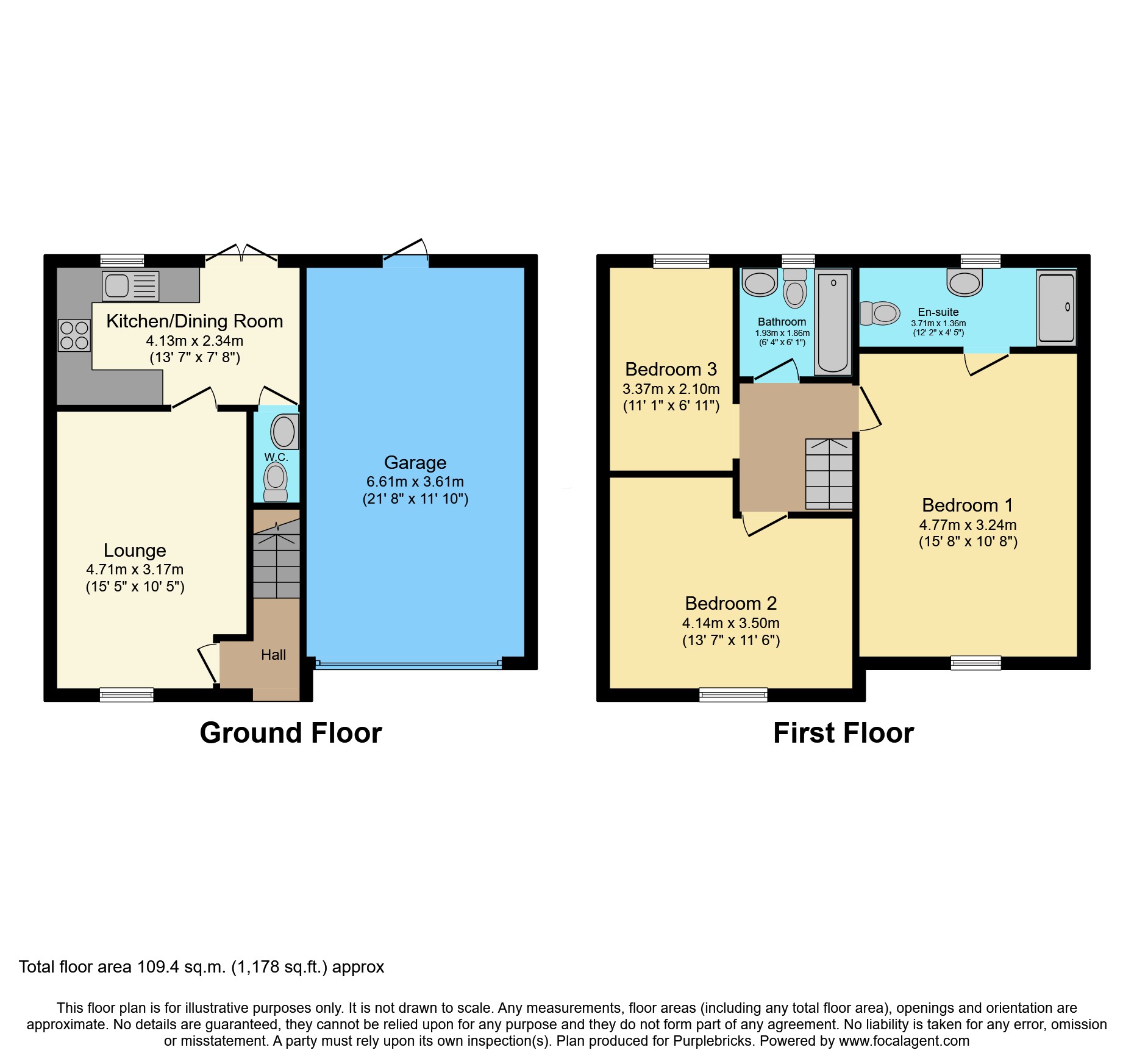 30, Moore Drive, Workington floorplan
