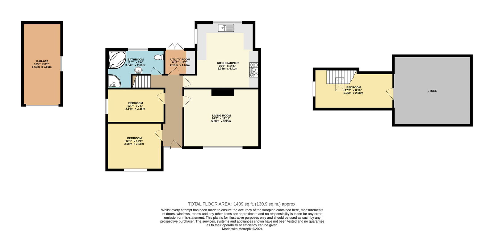 Hacking Lane, South Elmsall, WF9 floorplan