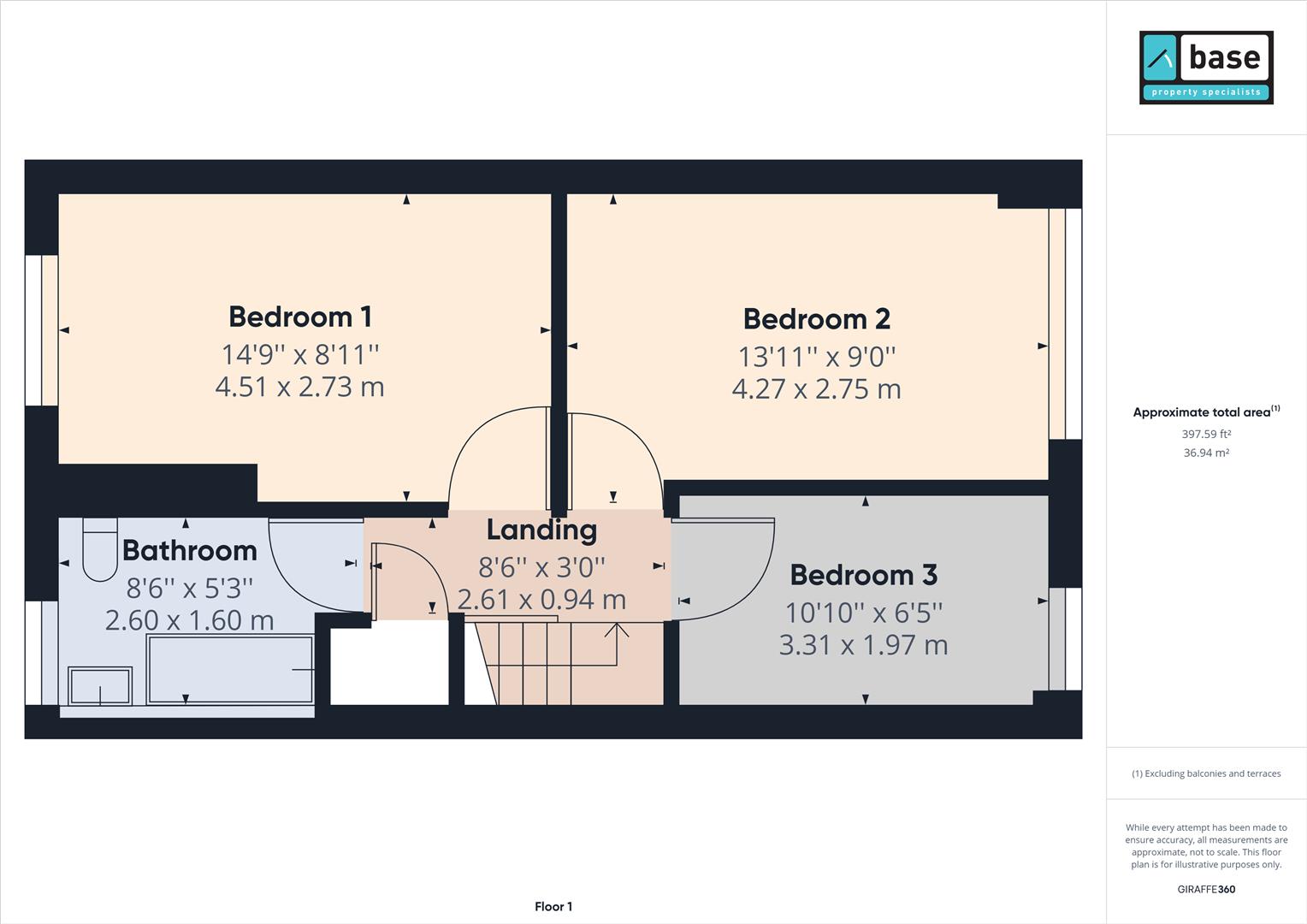 13 Fellows Court, Weymouth Terrace, London floorplan