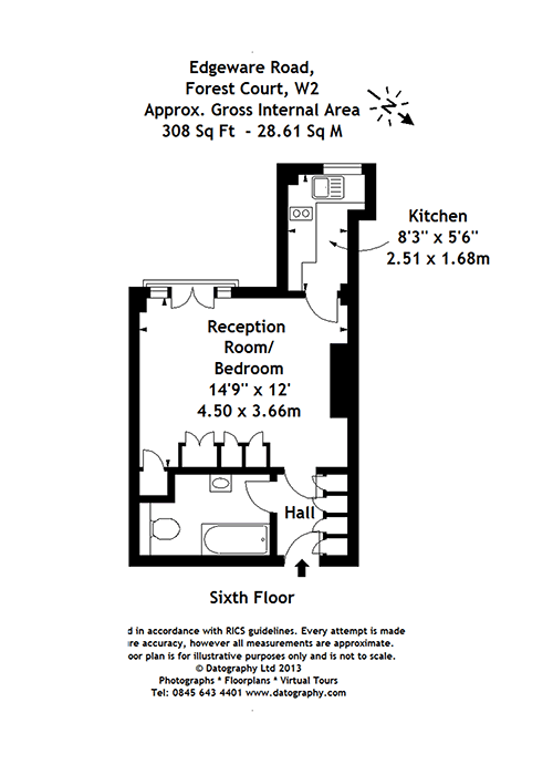 0 Bedrooms Studio to rent in Forset Court, Edgware Road, London W2