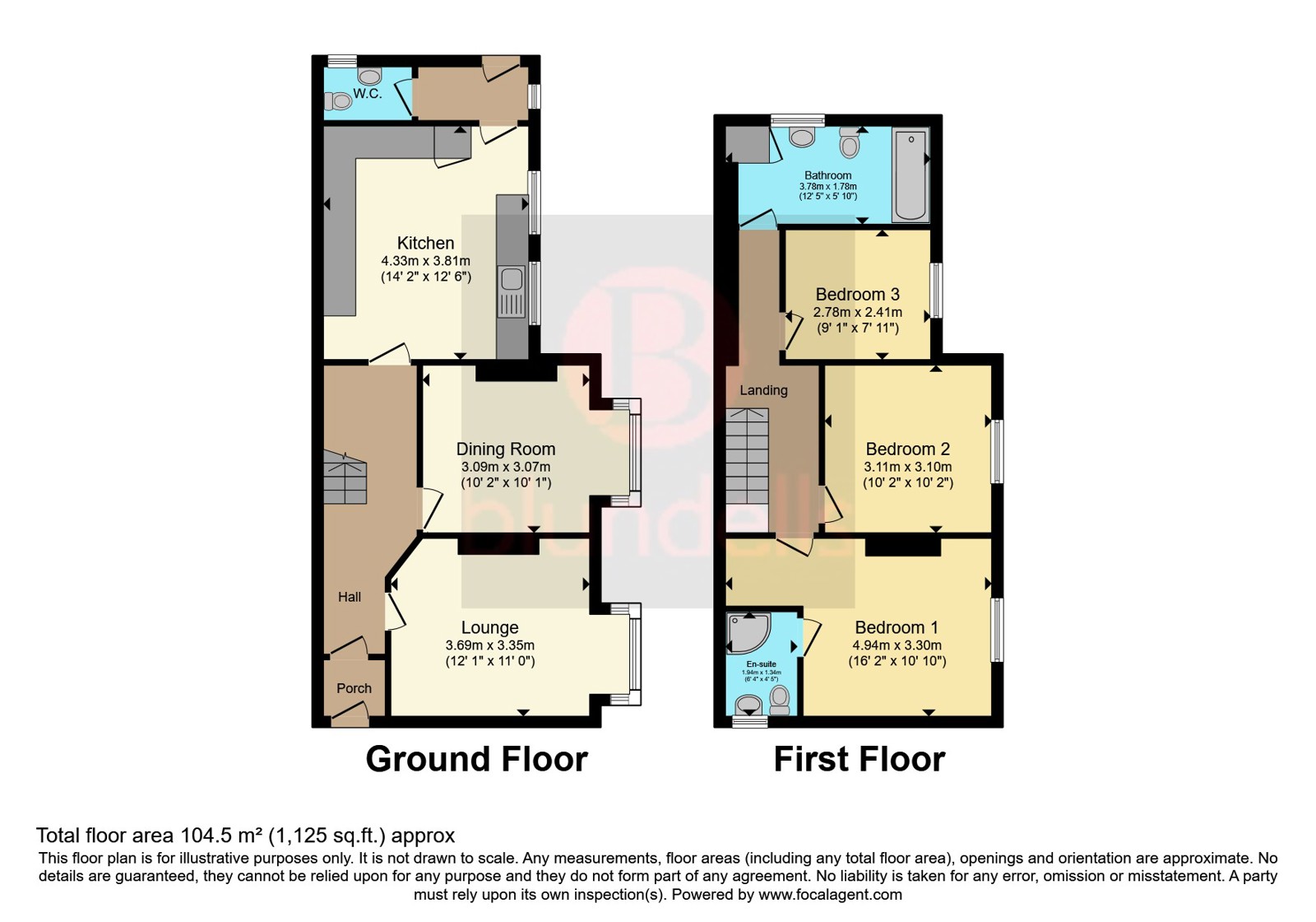 9, Church Street, South Yorkshire floorplan