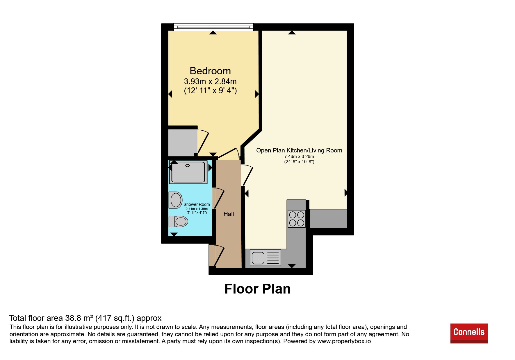 Apartment 14, Albion House, 23, Albion Street, LEICESTER floorplan