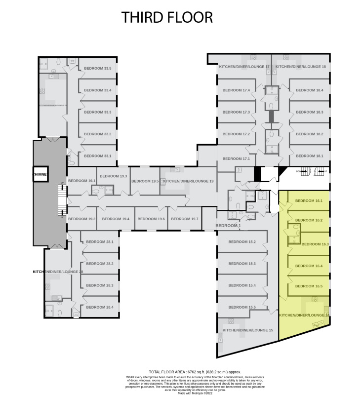 Flat 16, Shoe & Boot Factory, Flat 16, Shoe & Boot Factory, Leicester floorplan
