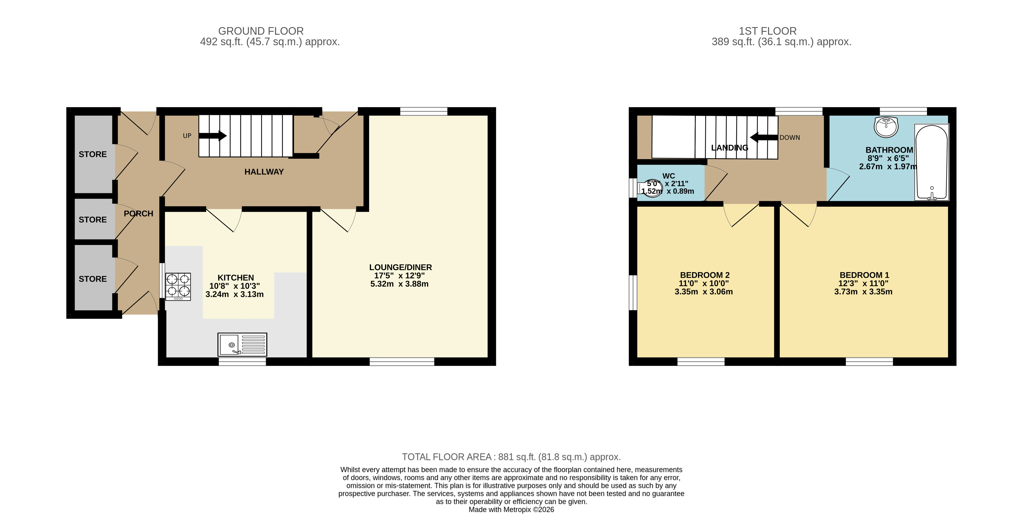 41, Hardwick Lane, Sutton-in-ashfield floorplan