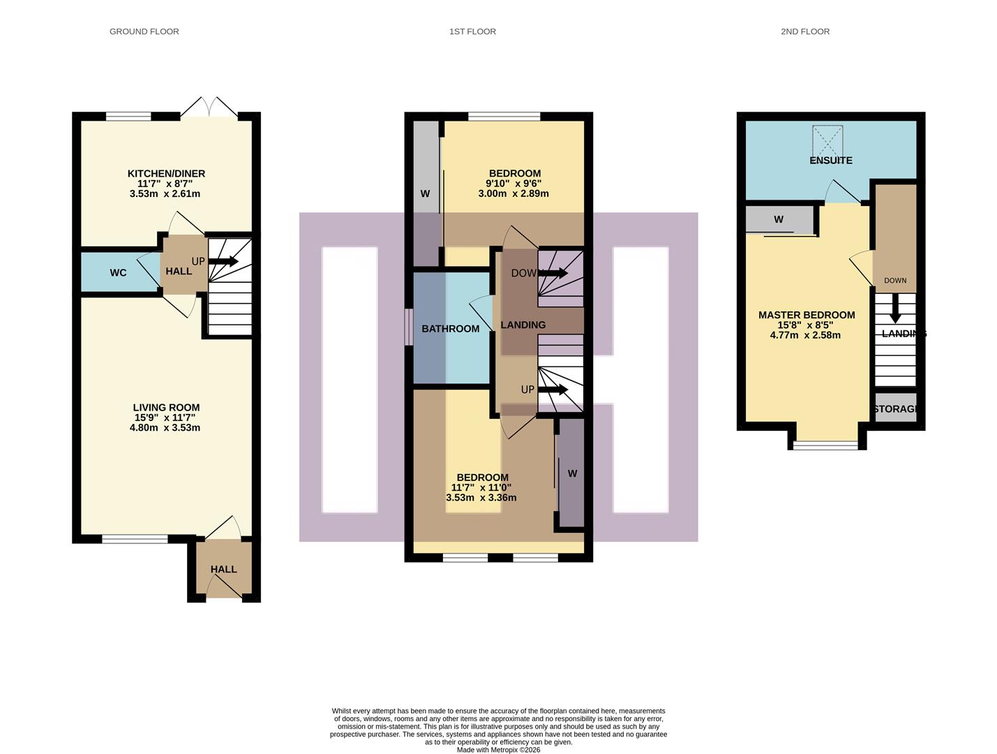 17, Lindum Way, Stockton-On-Tees floorplan