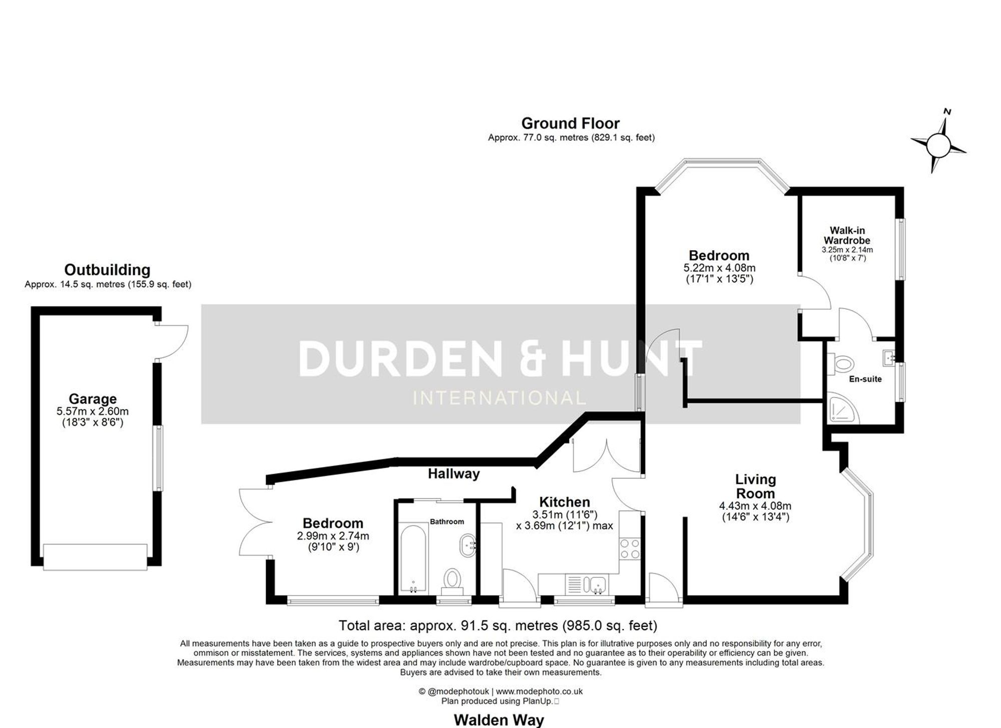 21 Walden Way, Hornchurch floorplan