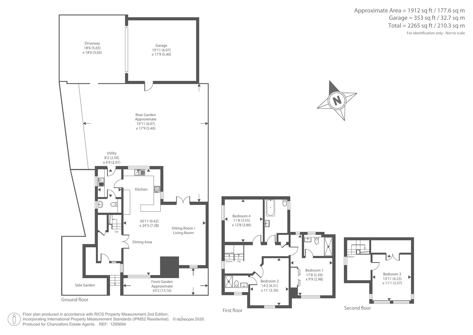 16, Hurricane Close, Cheltenham floorplan
