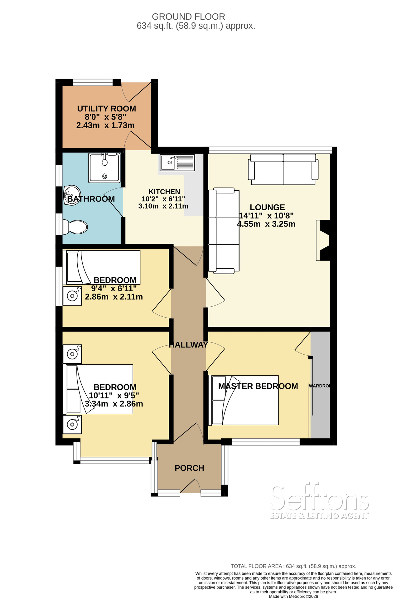 40 Falcon Road West, Norwich floorplan
