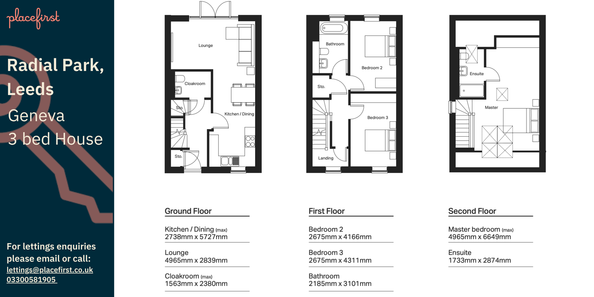 Charlotte Fox Lane, Leeds floorplan