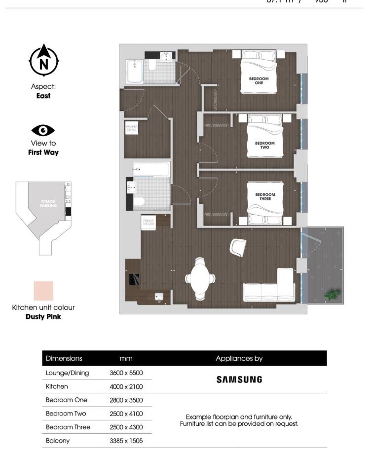 53425432, The Robinson, 1 Atlantic Crescent, Wembley floorplan