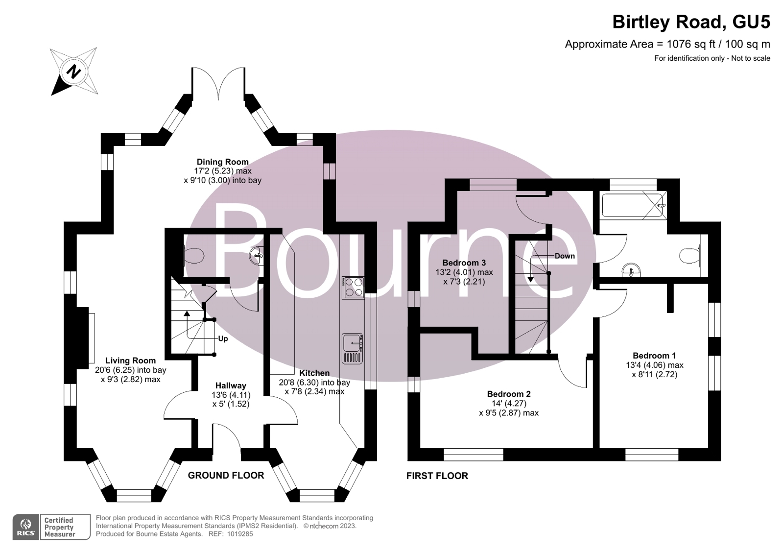 Birtley Road, Bramley, Guildford, Surrey GU5, 3 bedroom detached house